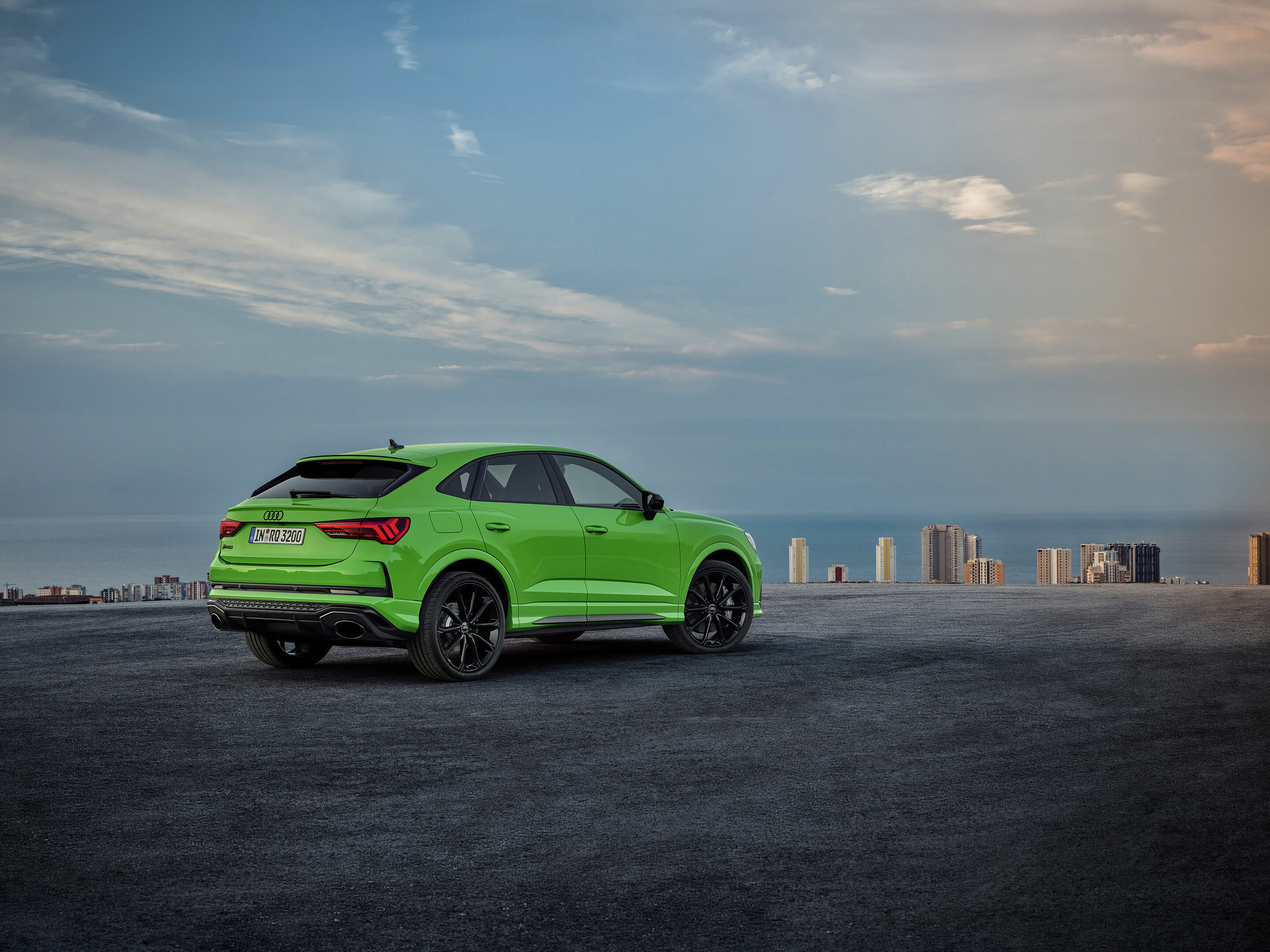 Audi RS Q3 Sportback (until 2025) - Static photo
color: Kyalami green