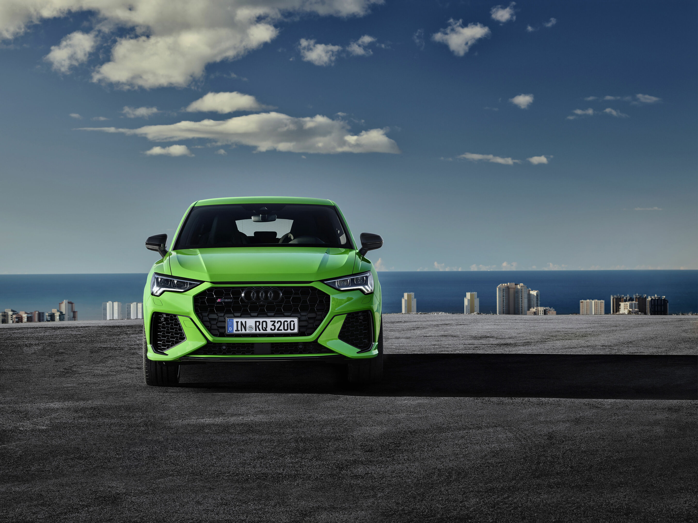 Audi RS Q3 Sportback (until 2025) - Static photo
color: Kyalami green