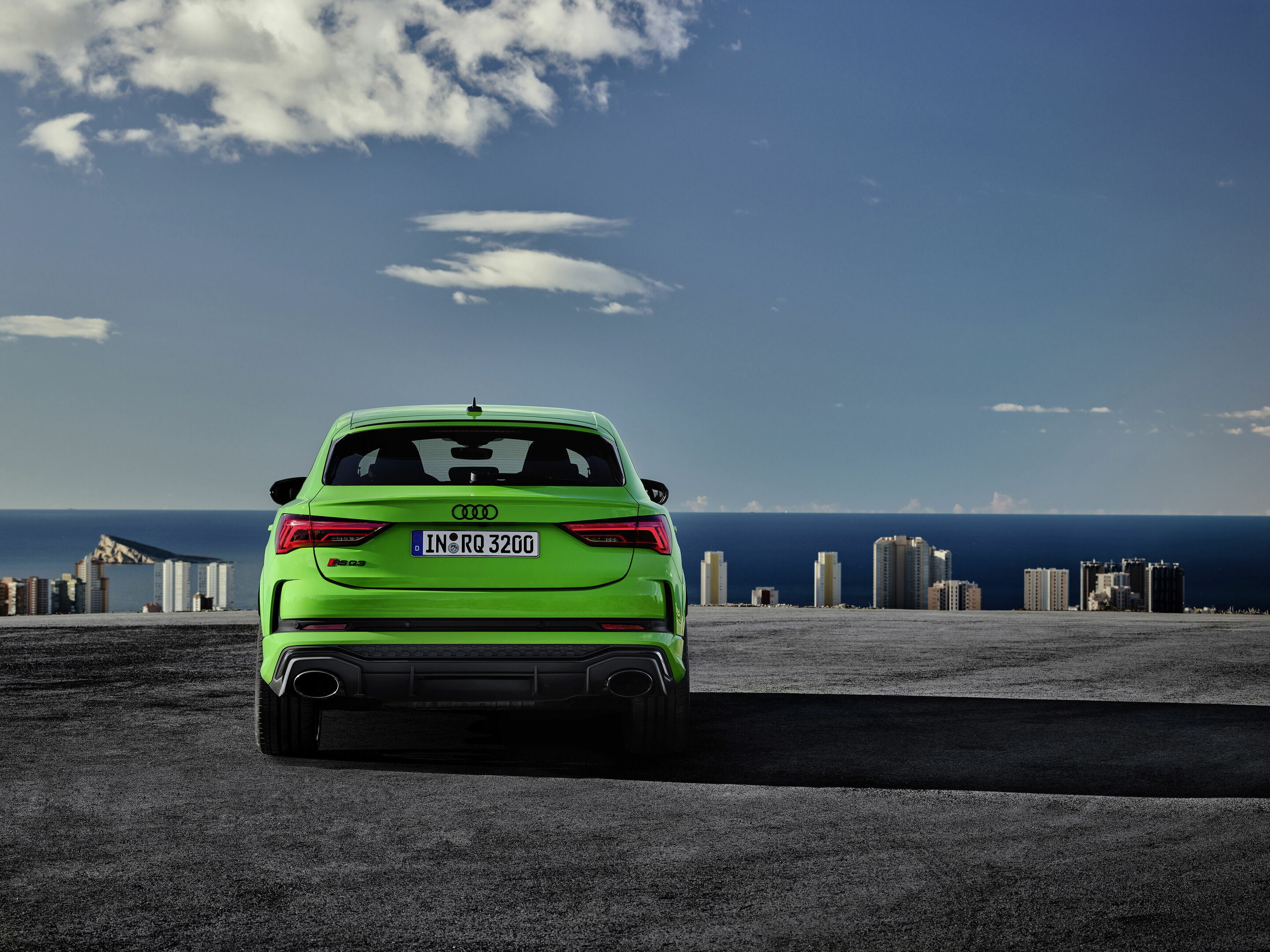 Audi RS Q3 Sportback (until 2025) - Static photo
color: Kyalami green
