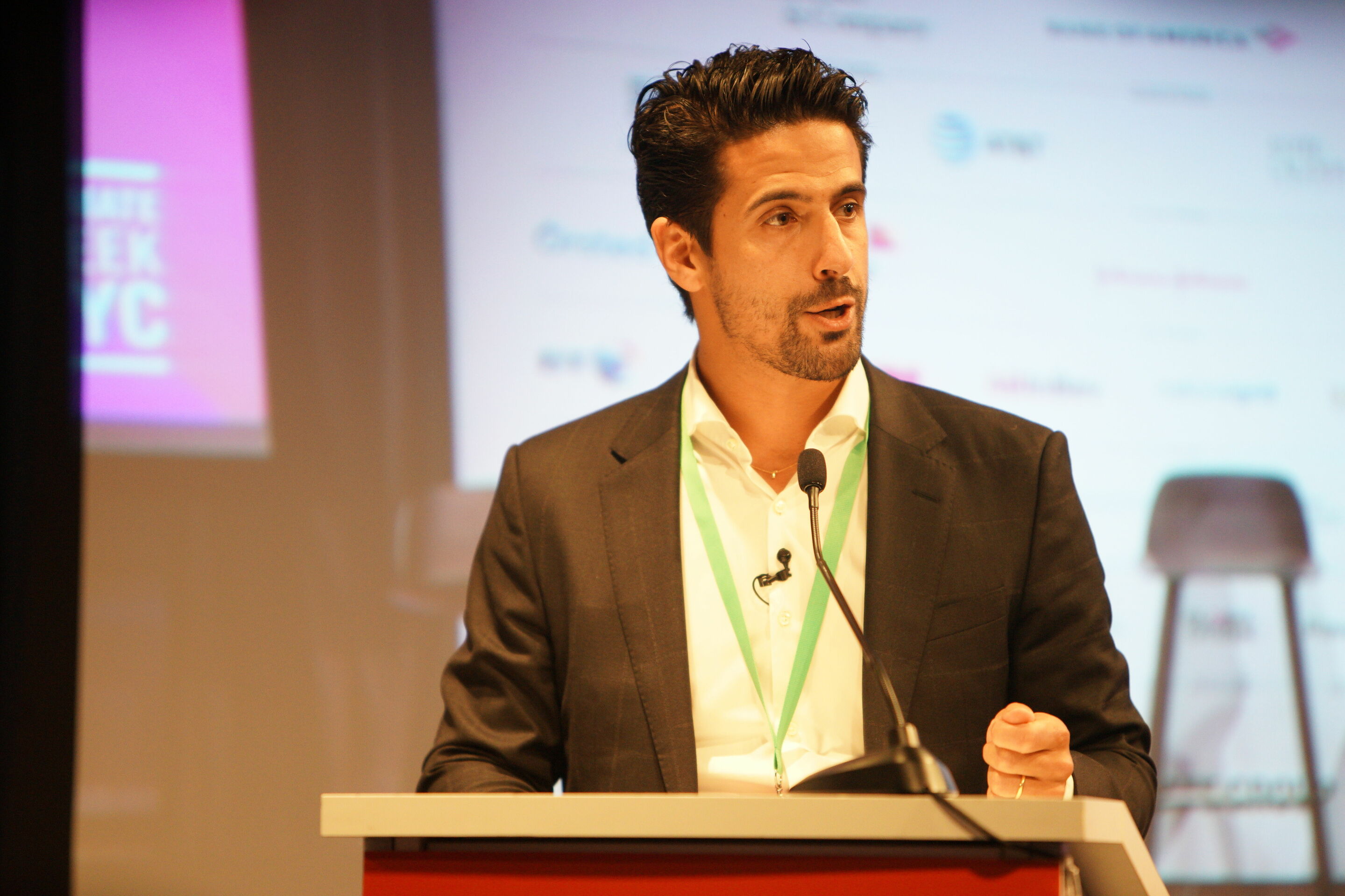 Lucas di Grassi speaks at Climate Week NYC - Lucas di Grassi