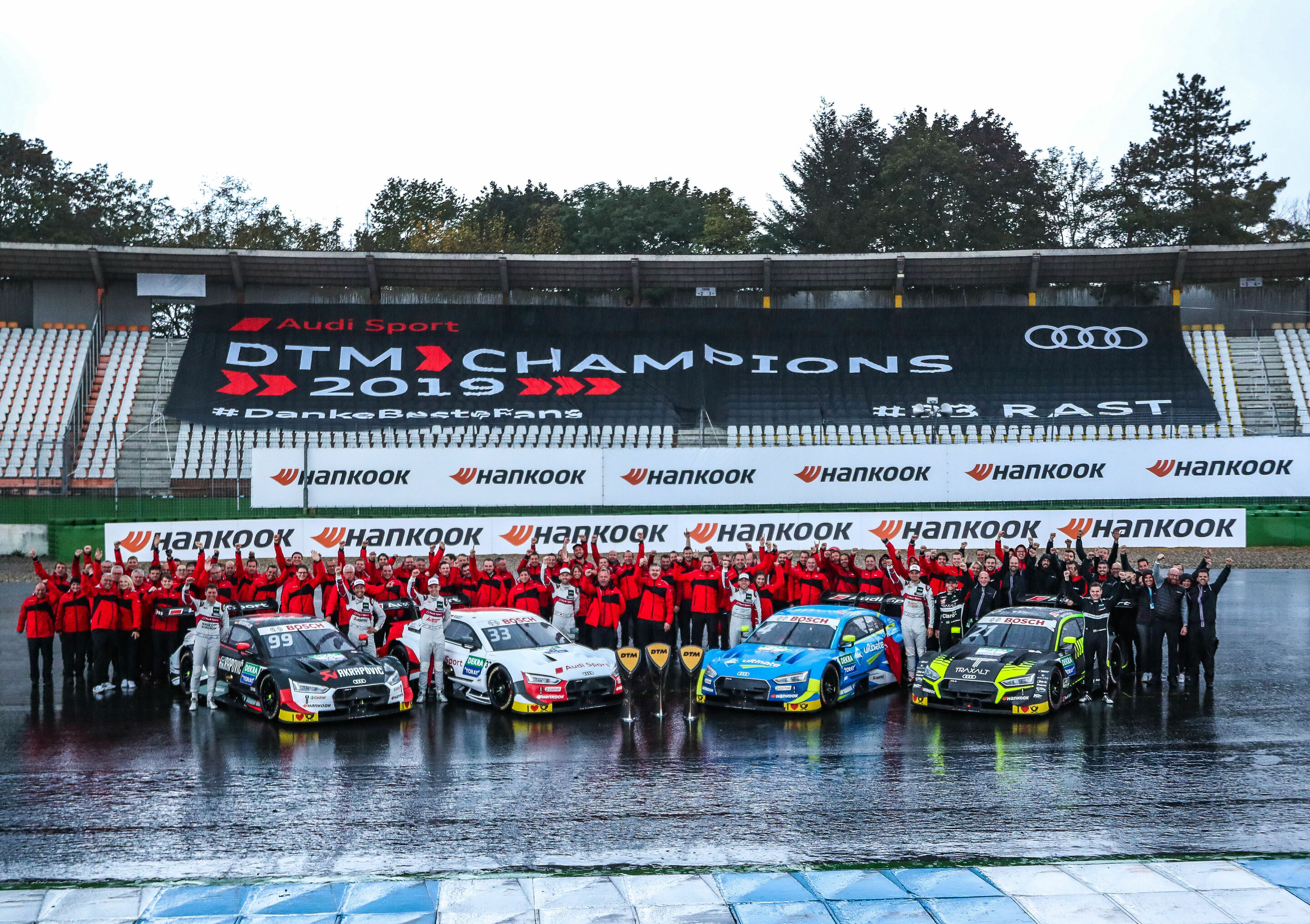 DTM Finale Hockenheim 2019 - Audi Sport Team Phoenix, Audi Sport Team Rosberg, Audi Sport Team Abt Sportsline, WRT Team Audi Sport