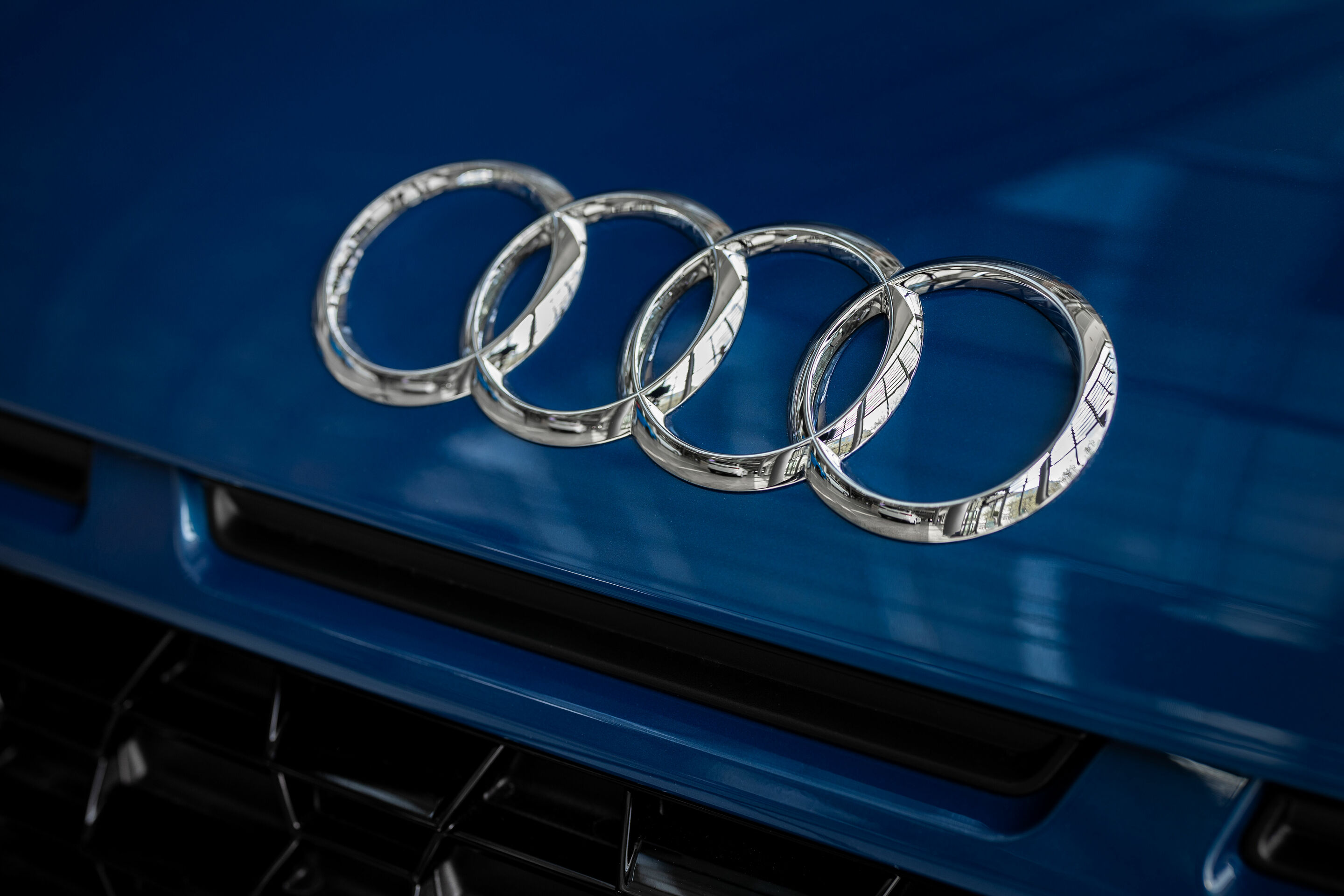 AUDI AG - Audi logo, Four Rings, corporate identity, symbol
