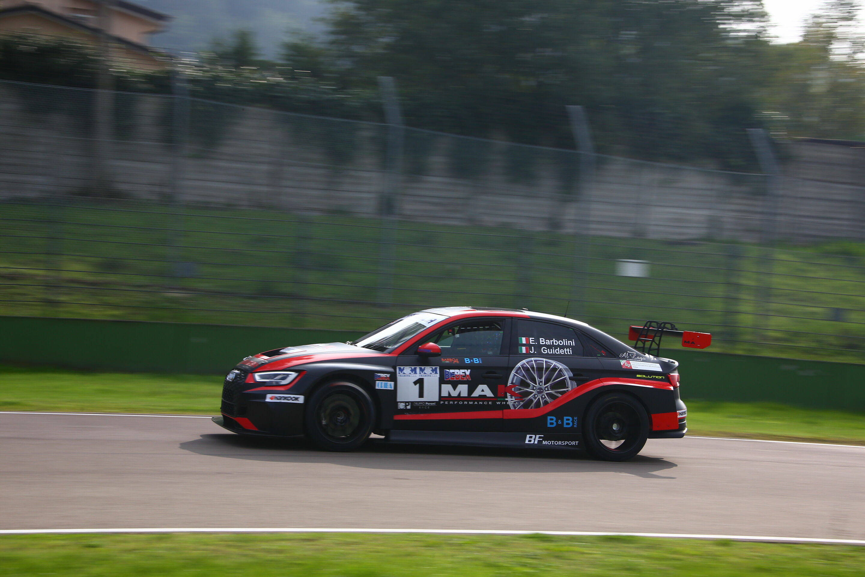 Coppa Italia 2019 - Audi RS 3 LMS #1 (BF Motorsport), Edoardo Barbolini/Jacopo Guidetti