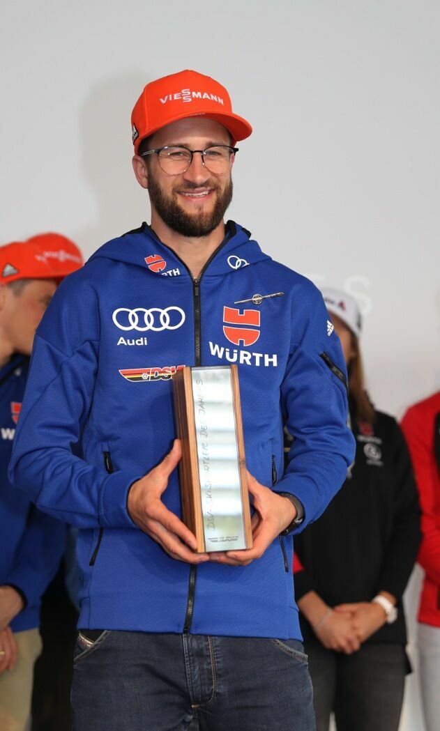 DSV-Athleten und Audi starten erneut gemeinsam in die Skisaison - Markus Eisenbichler, DSV Sportler des Jahres 2019
