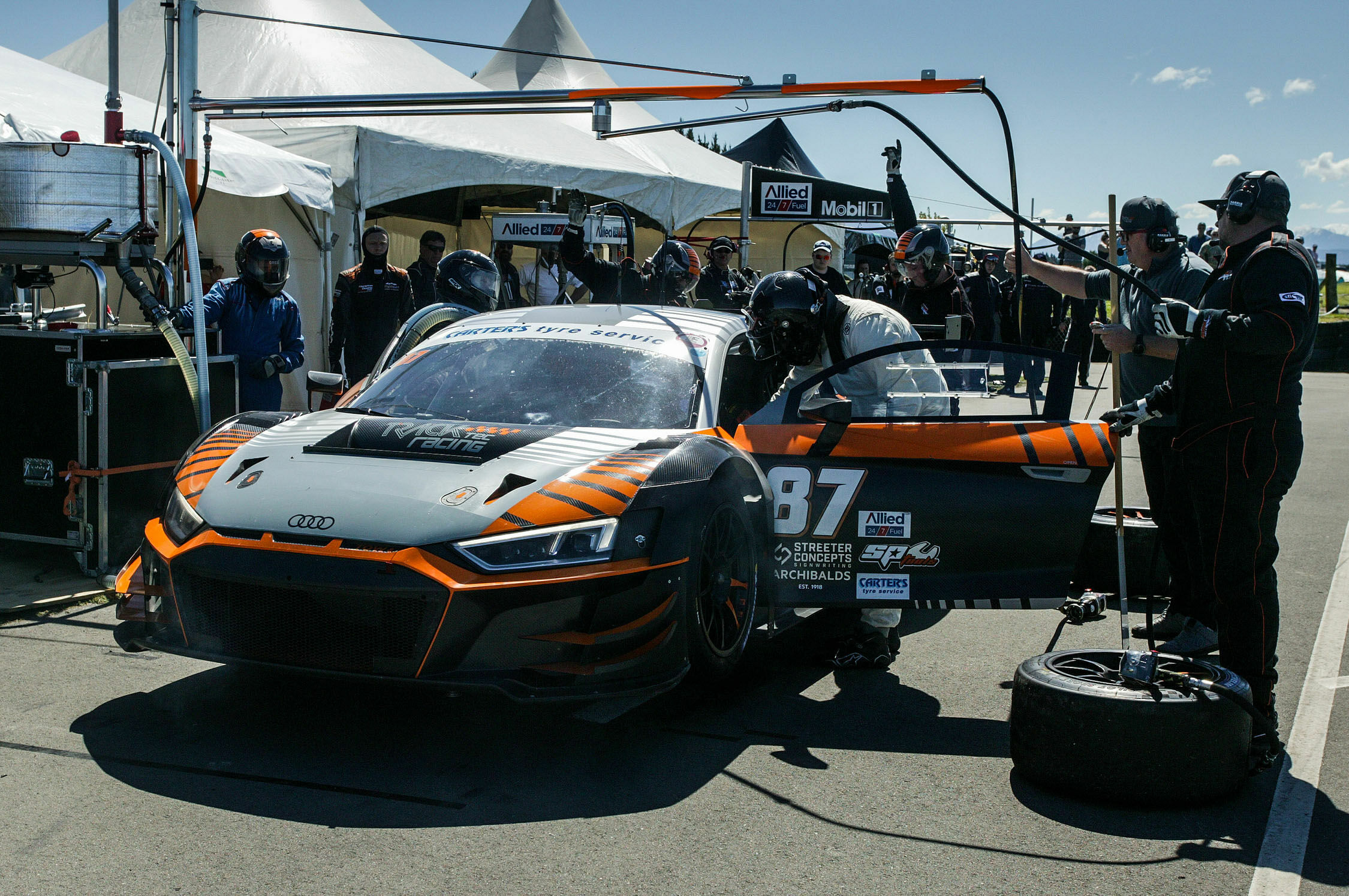 South Island Endurance Series 2019 - Audi R8 LMS #87 (Track Tec Racing), Dale Chapman/Marc Doran/Andrew Waite