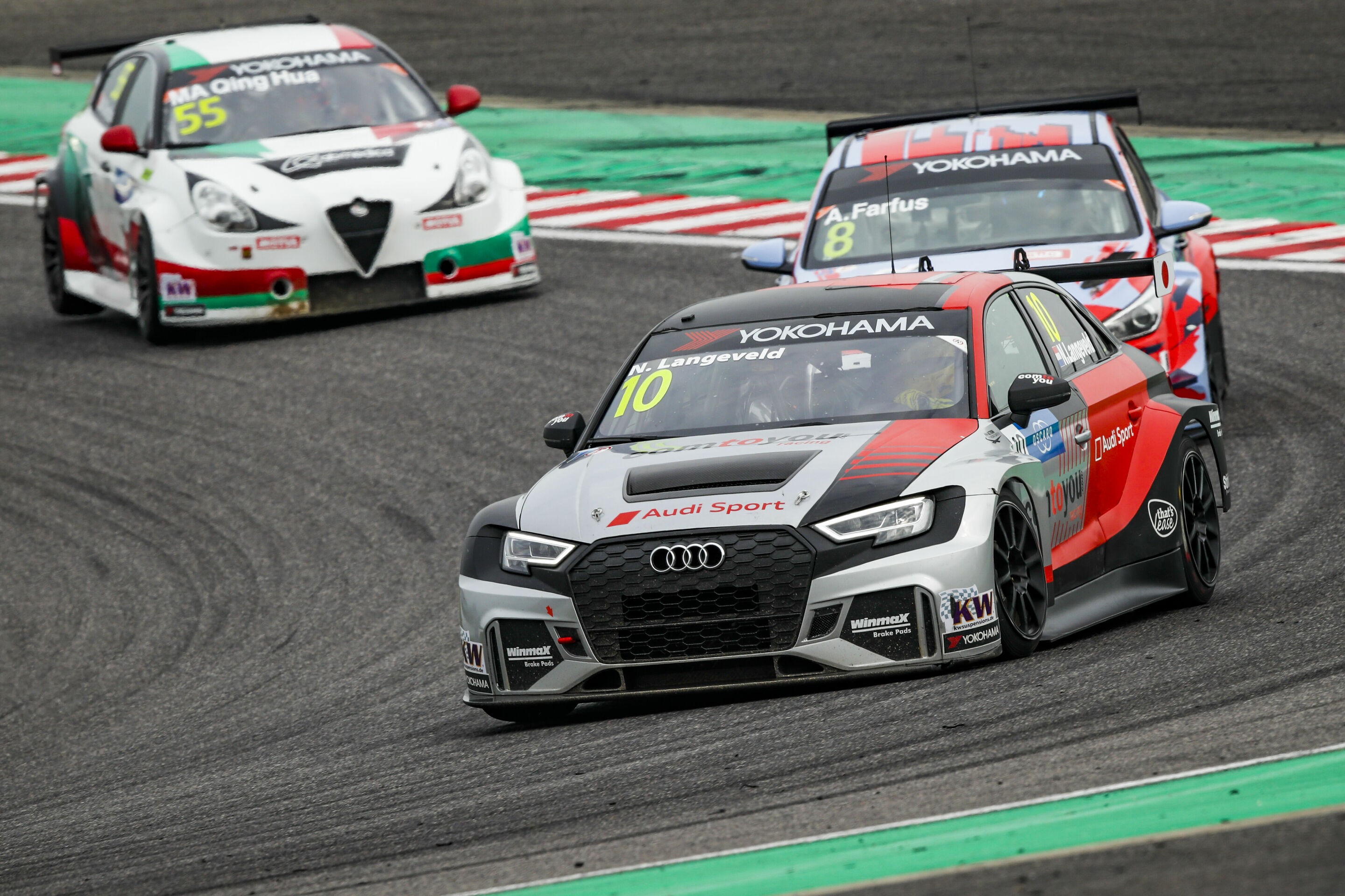 WTCR – FIA-Tourenwagen-Weltcup 2019 - Audi RS 3 LMS #10 (Comtoyou Team Audi Sport), Niels Langeveld