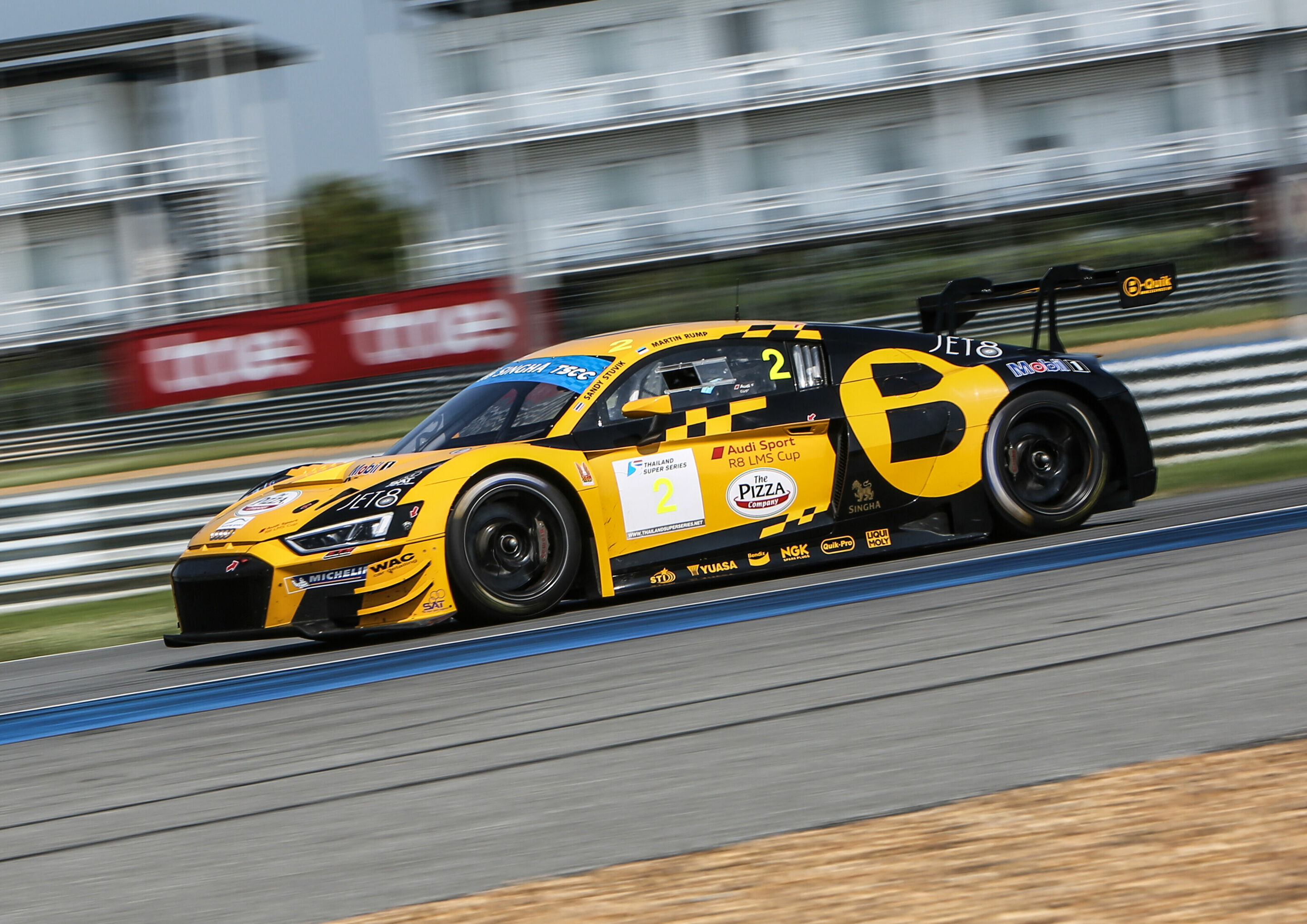 Thailand Super Series 2019 - Audi R8 LMS #2 (B-Quik Racing), Martin Rump/Sandy Stuvik