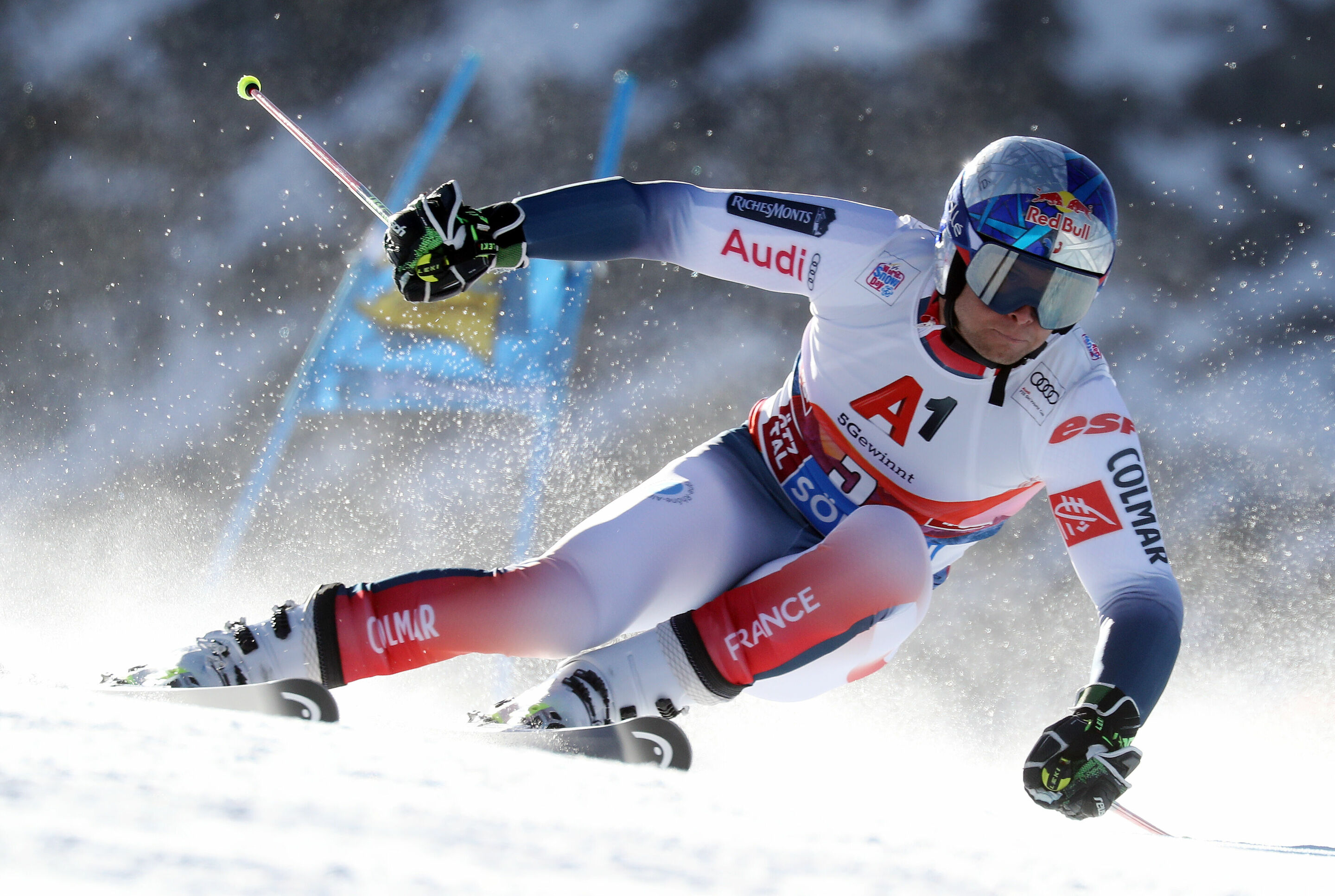 Audi FIS Ski World Cup Opening 2019 in Sölden - Alexis Pinturault (FRA) takes 1st place