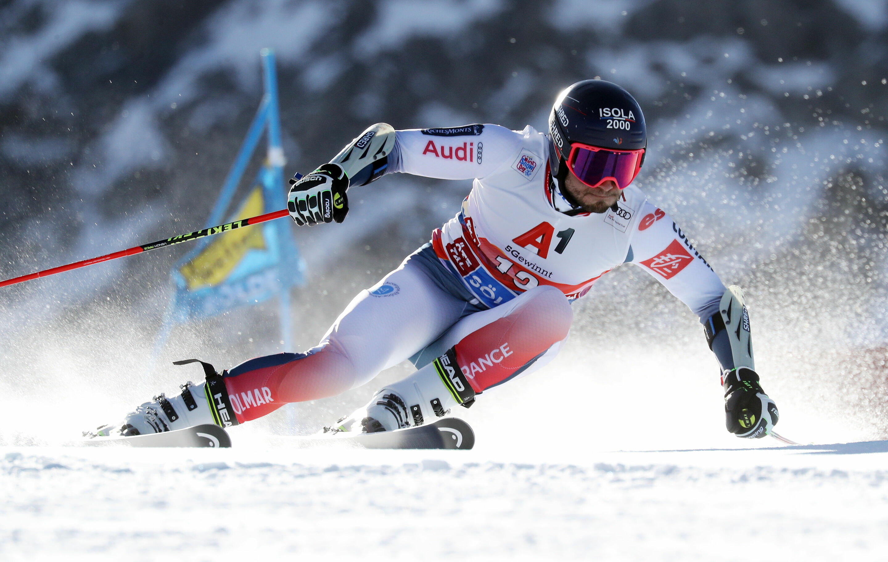 Audi FIS Ski World Cup Opening 2019 in Sölden - Mathieu Faivre (FRA) takes 2nd place