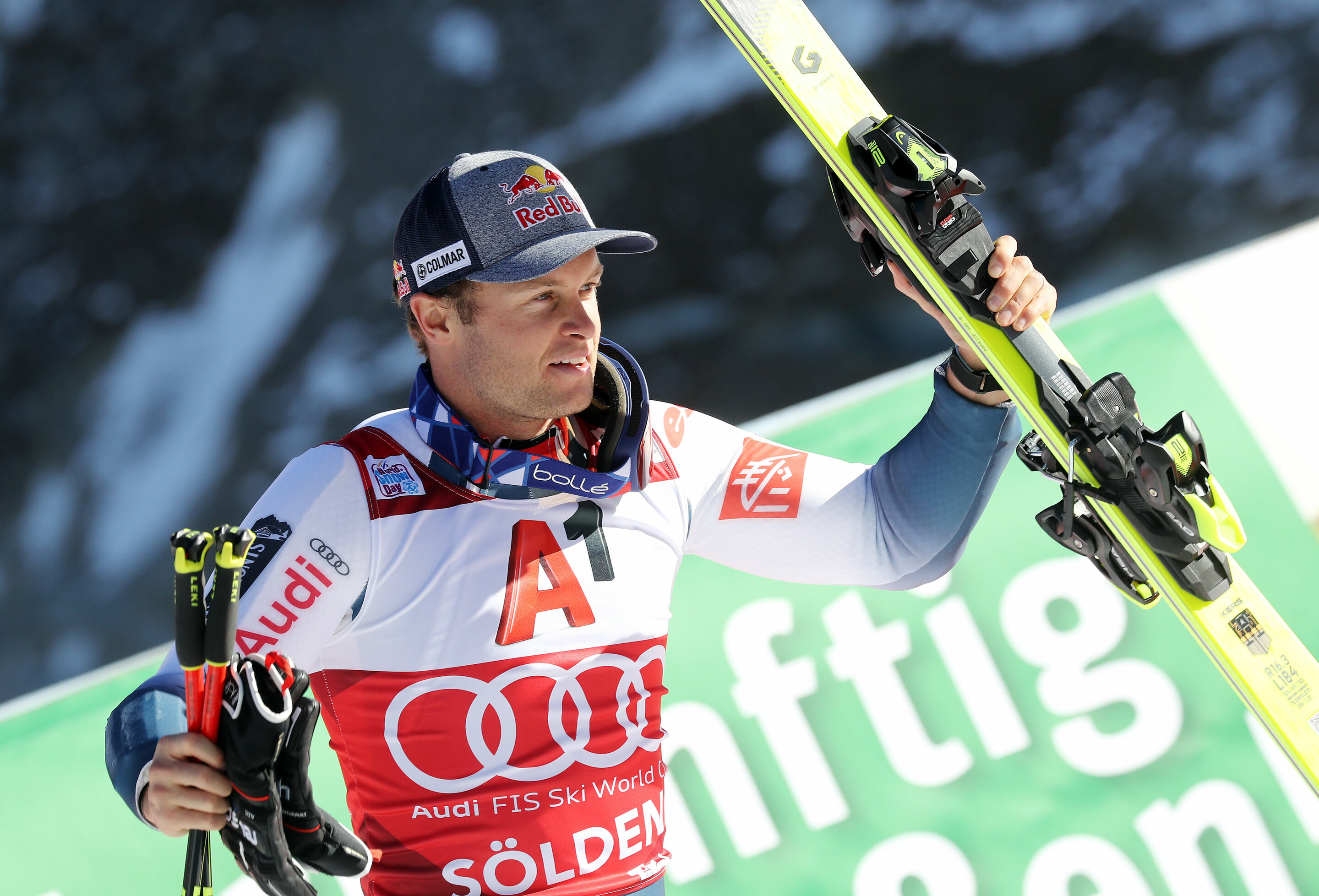 Audi FIS Ski World Cup Opening 2019 in Sölden - Alexis Pinturault (FRA) takes 1st place