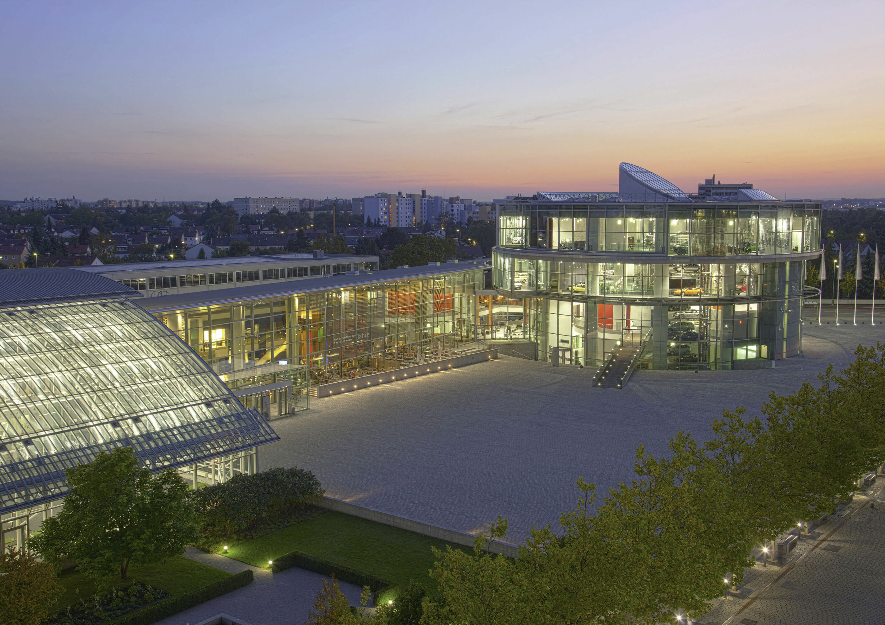 Audi Summer Concerts 2014 - Venue for the 2014 Audi Summer Concerts: 
museum mobile, Audi Forum Ingolstadt