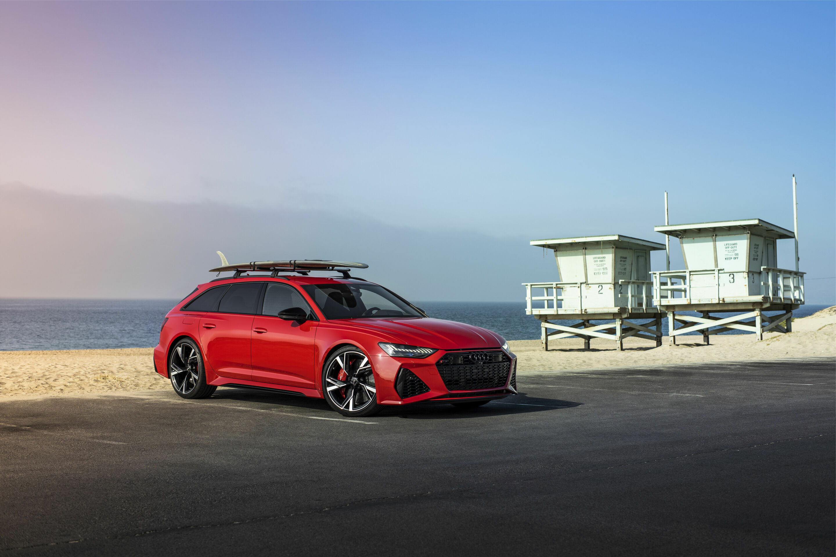 Audi RS 6 Avant - Standaufnahme.
Farbe: Tangorot