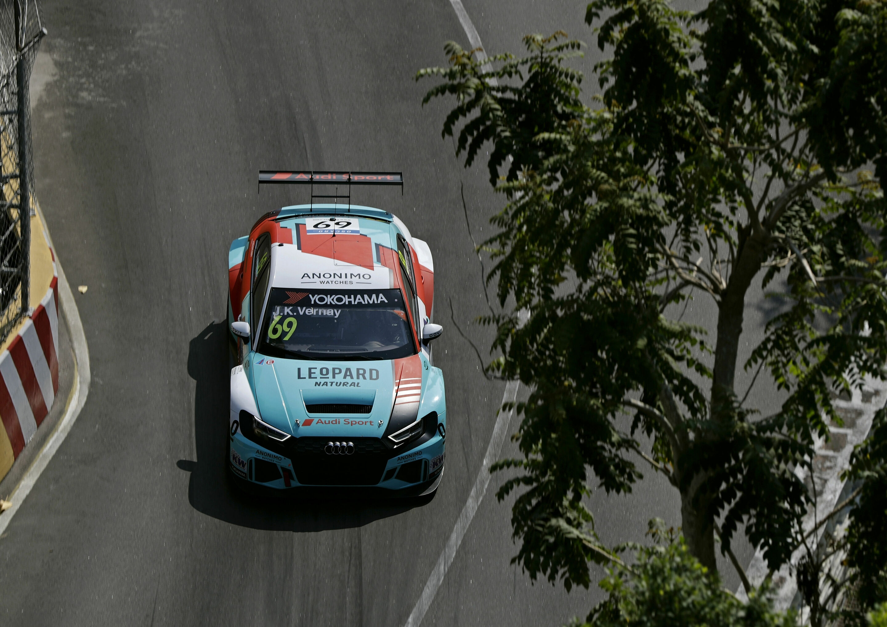 WTCR – FIA-Tourenwagen-Weltcup 2019 - Audi RS 3 LMS #69 (Leopard Racing Team Audi Sport), Jean-Karl Vernay