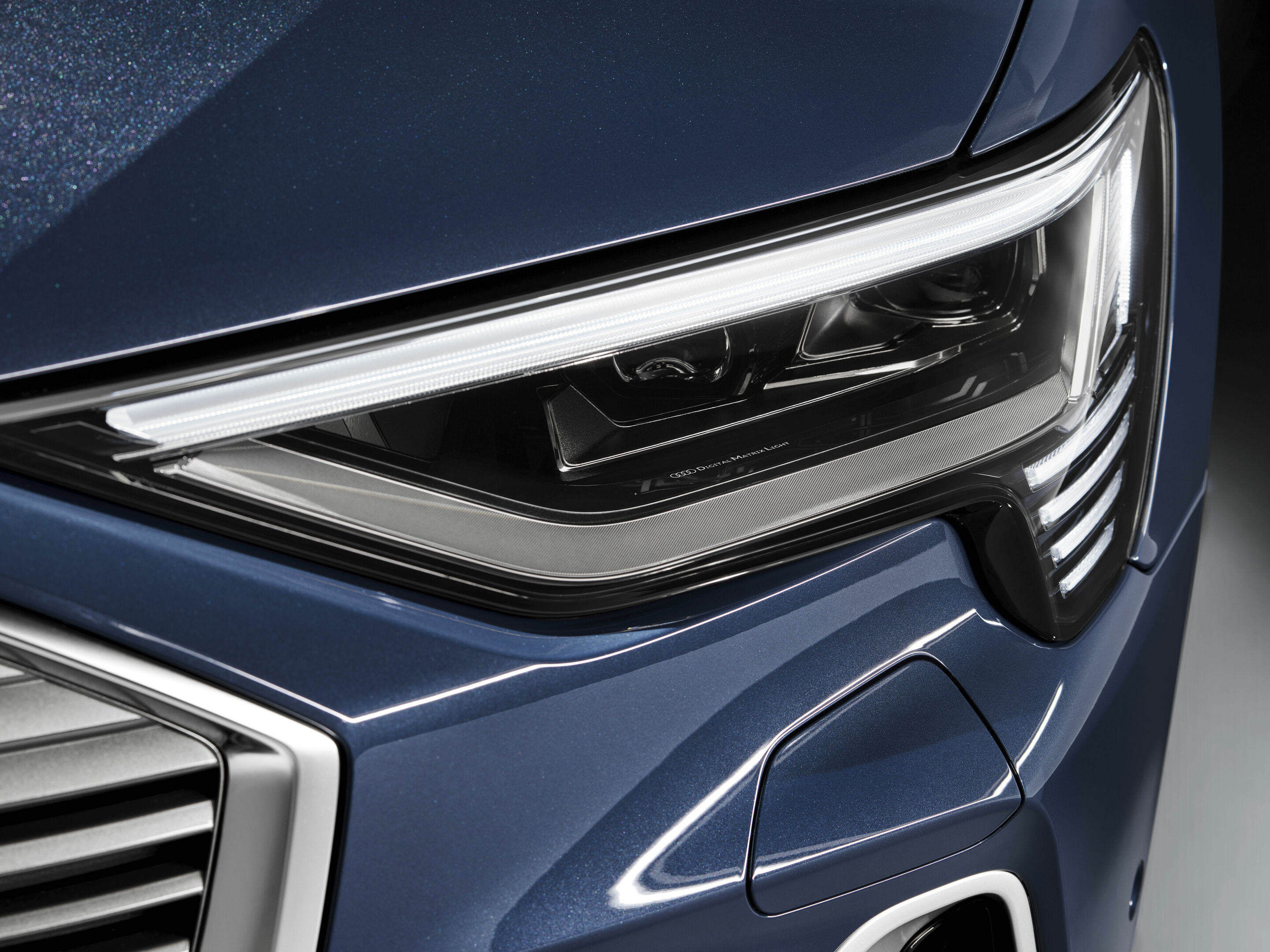 Audi e-tron Sportback - Audi e-tron Sportback: digitale Matrix LED-Scheinwerfer