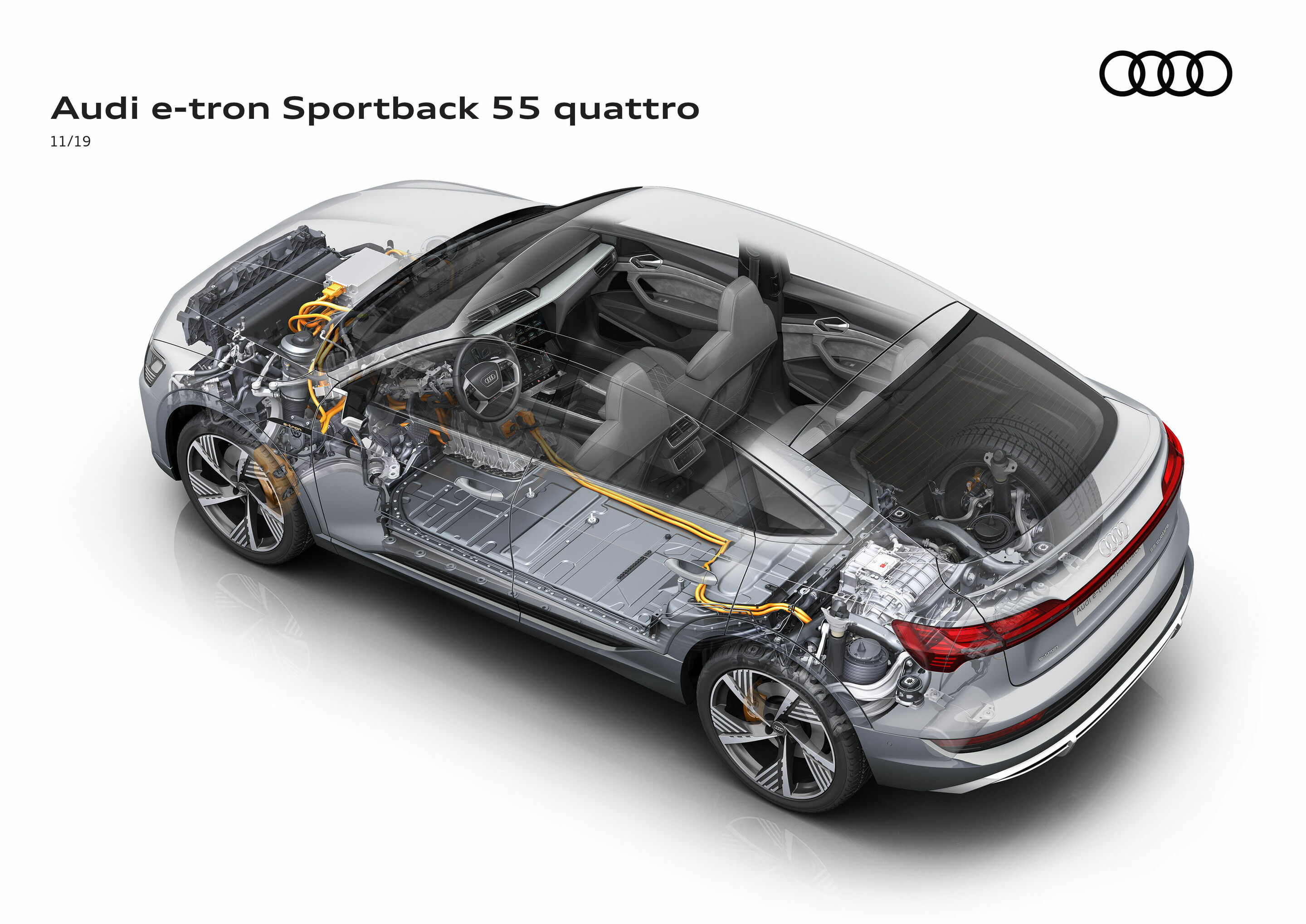 Illustration - Audi e-tron Sportback 55 quattro - Audi e-tron Sportback 55 quattro