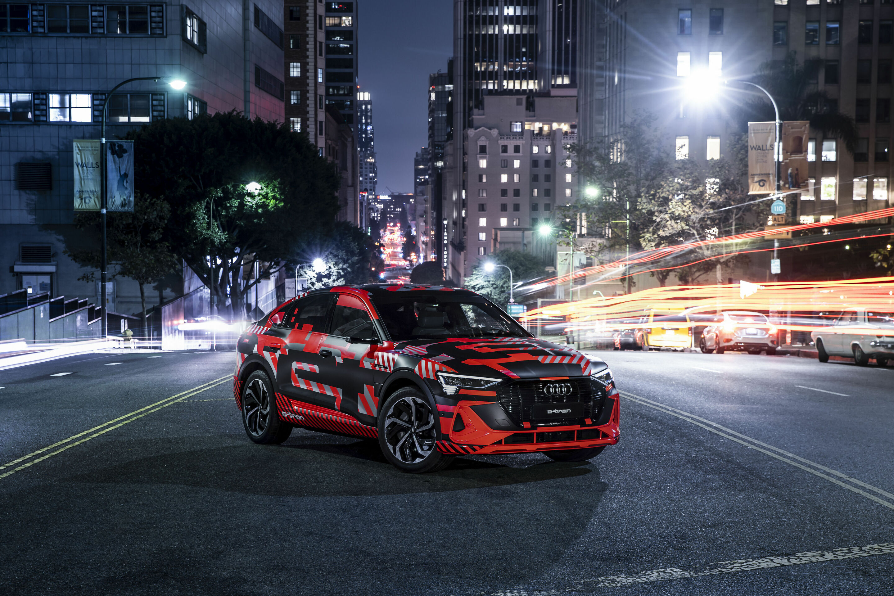 Audi e-tron Sportback - Audi e-tron Sportback: digital matrix LED headlight
