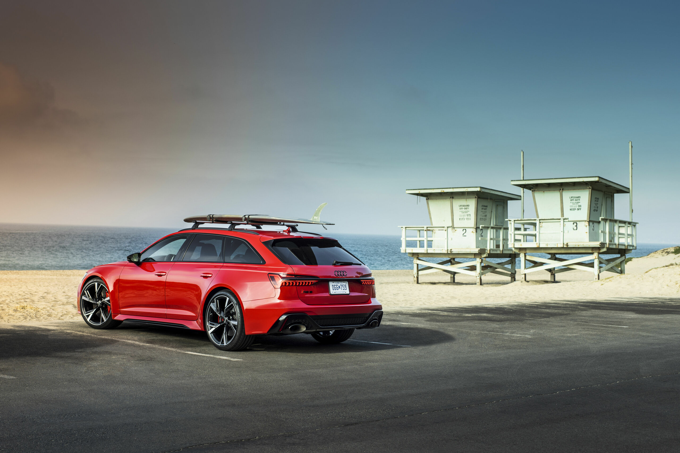 Audi RS 6 Avant - Standaufnahme.
Farbe: Tangorot