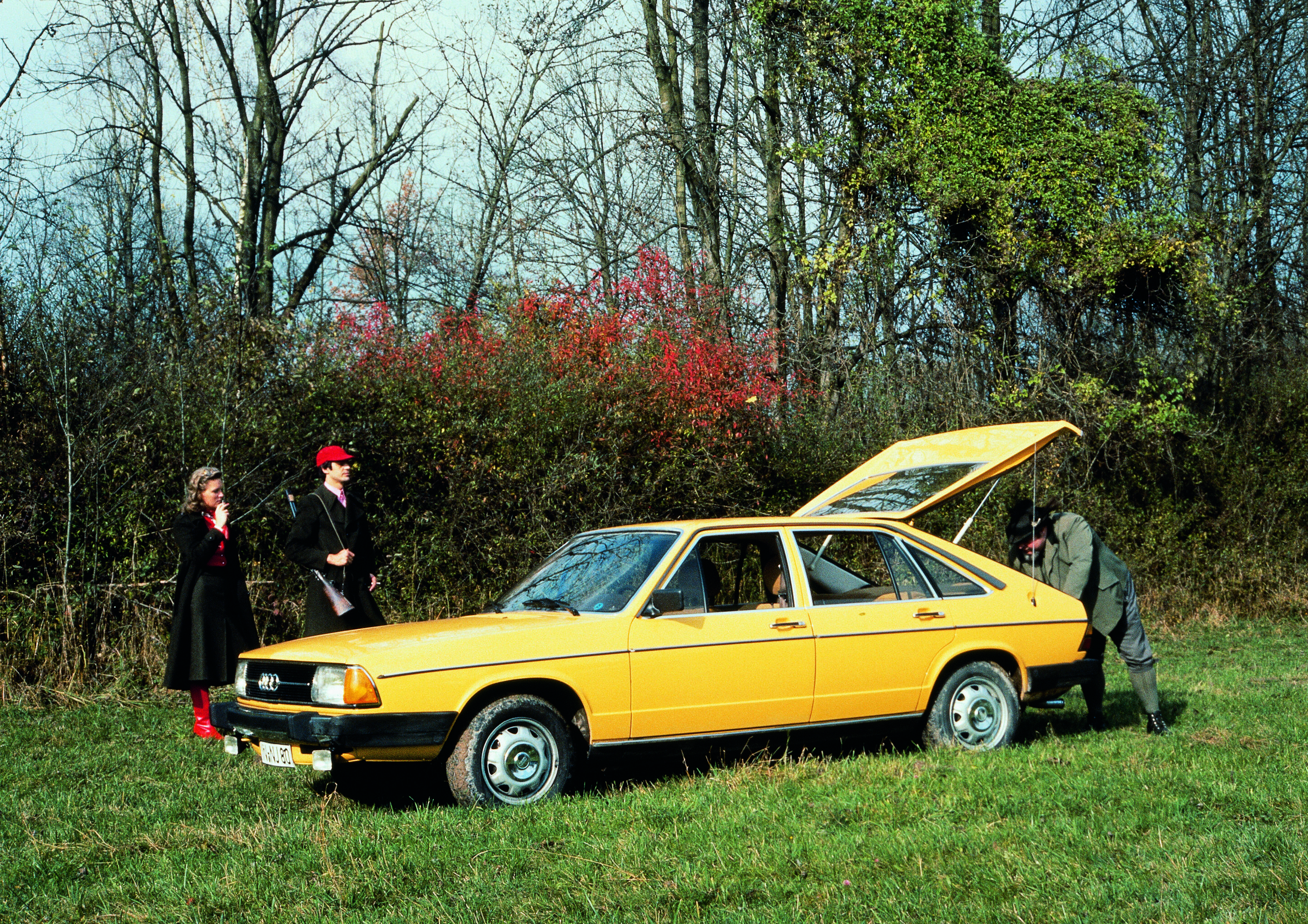 Audi 100 Avant GLS, five-cylinder engine, 2144 ccm, 85 kW (115 bhp), 1978