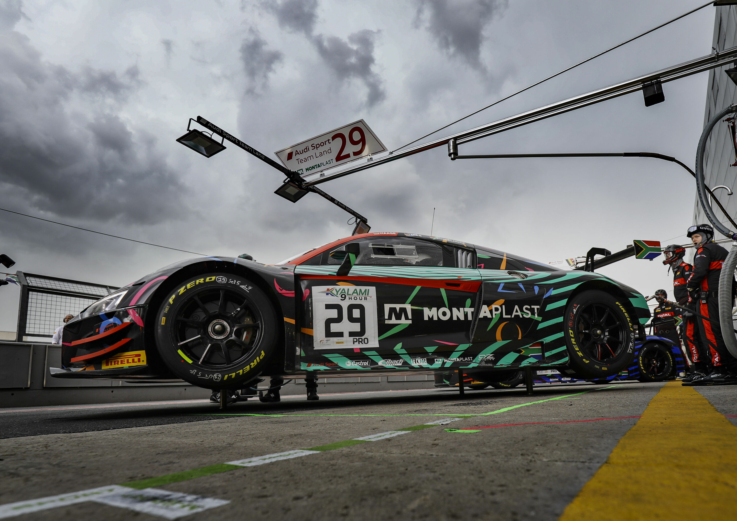 9h Kyalami 2019 - Audi R8 LMS #29 (Audi Sport Team Land), Christopher Haase/Christopher Mies/Markus Winkelhock