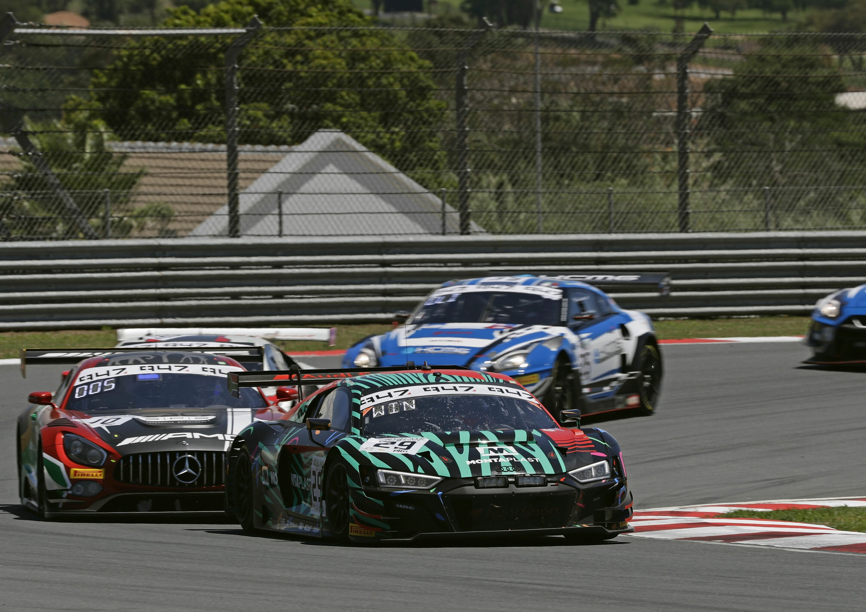9h Kyalami 2019 - Audi R8 LMS #29 (Audi Sport Team Land), Christopher Haase/Christopher Mies/Markus Winkelhock