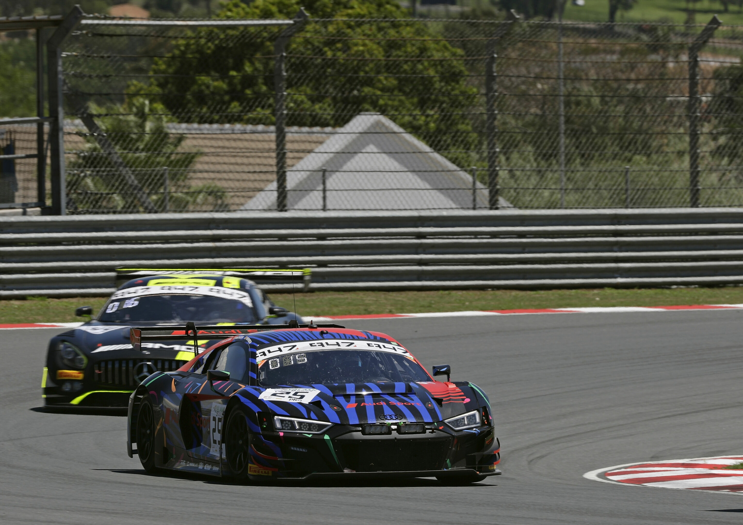 9h Kyalami 2019 - Audi R8 LMS #25 (Audi Sport Team WRT), Kelvin van der Linde/Dries Vanthoor/Frédéric Vervisch