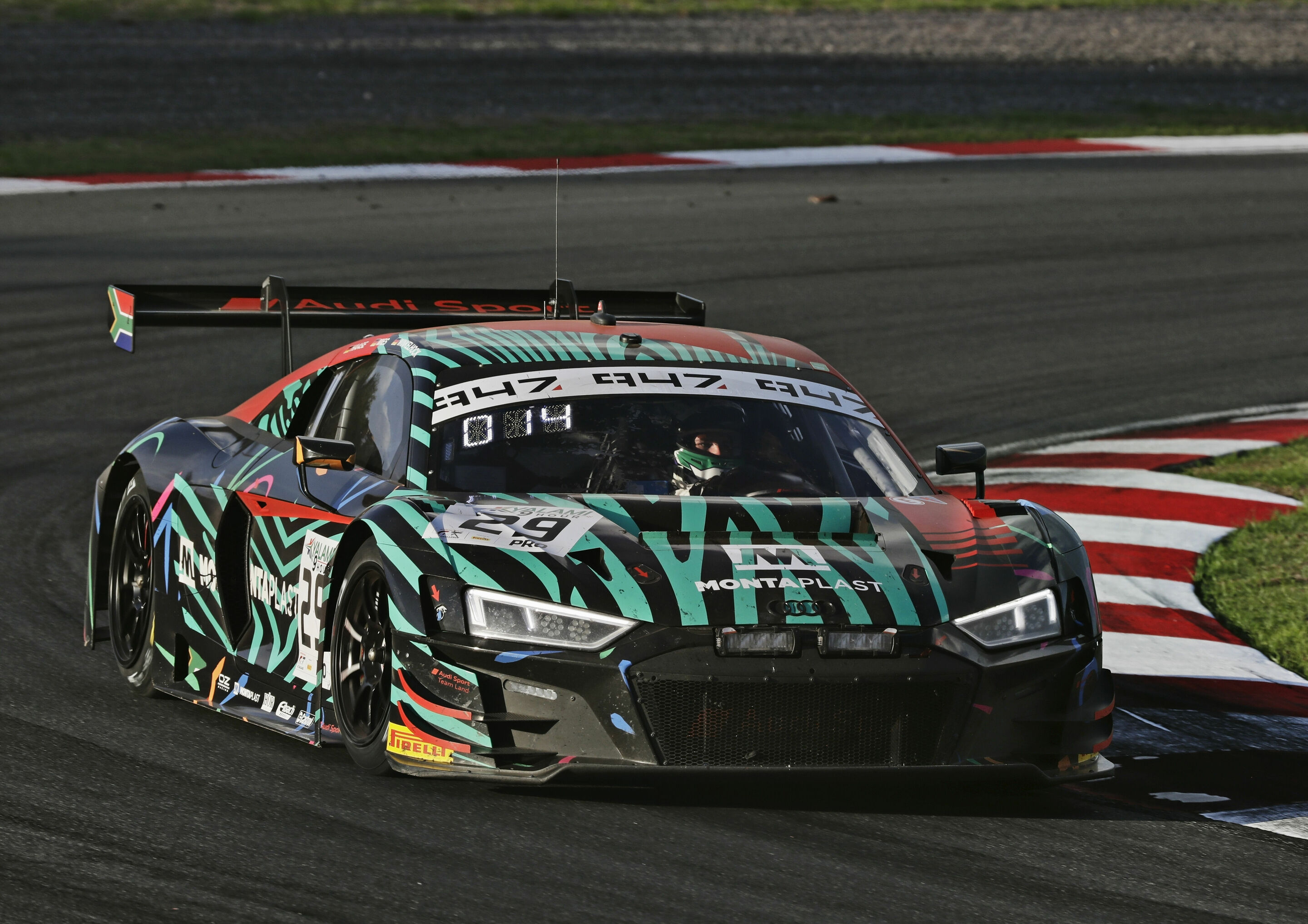 9h Kyalami 2019 - Audi R8 LMS #29 (Audi Sport Team Land), Christopher Haase/Christopher Mies/Markus Winkelhock