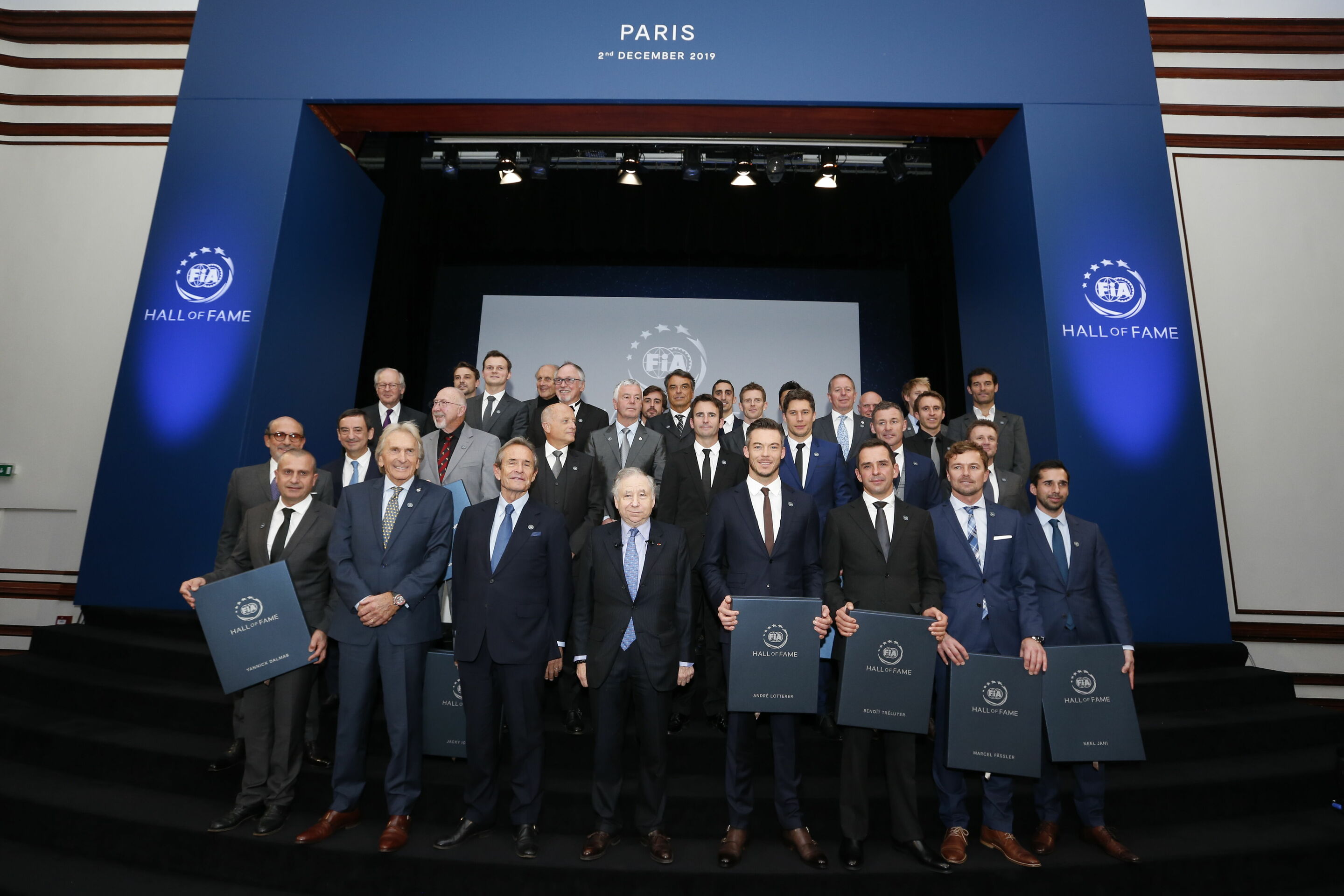 FIA Hall of Fame 2019 - FIA Hall of Fame 2019 mit Marcel Fässler, André Lotterer, Benoît Tréluyer, Allan McNish, Loïc Duval und Tom Kristensen