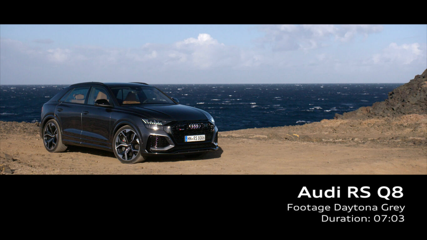 Audi RS Q8 On Location Footage - Footage of the Audi RS Q8.