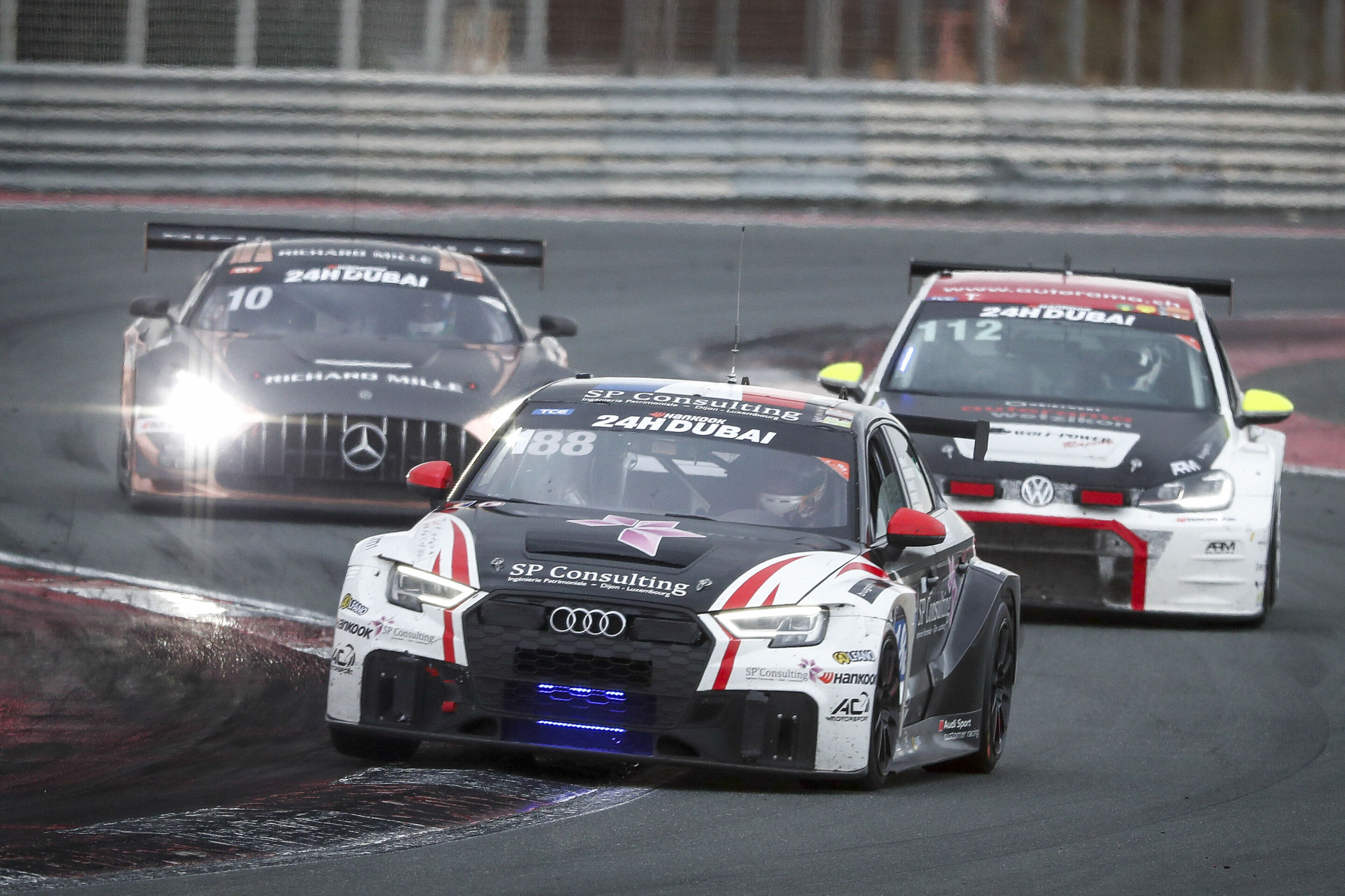 24h Dubai 2020 - Audi RS 3 LMS # 188 (AC Motorsport), Tom Boonen/Gilles Magnus/Stéphane Perrin/Vincent Radermecker/Matthew Taskinen