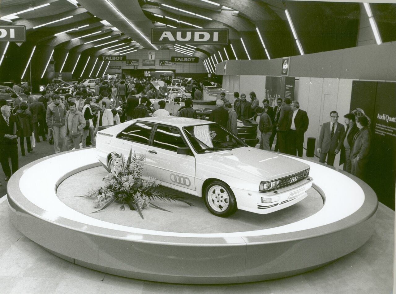 Audi juhlii quattro-teknologian 40-vuotispäivää
