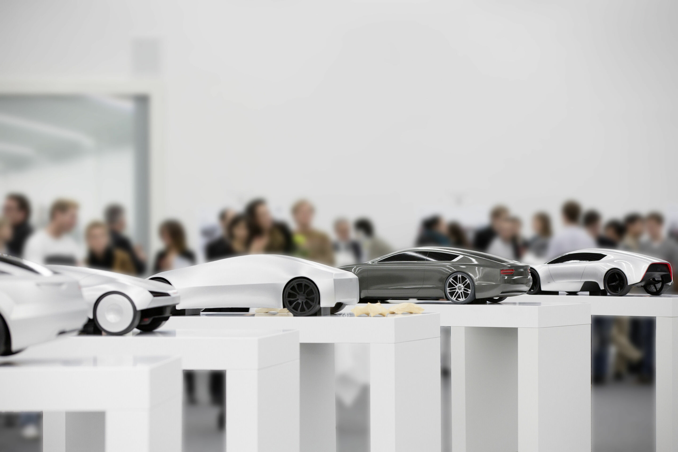 Audi Hosts Design Universities - “Dream Car” models created by students for Audi’s cooperative project with the University of Art and Design Offenbach.