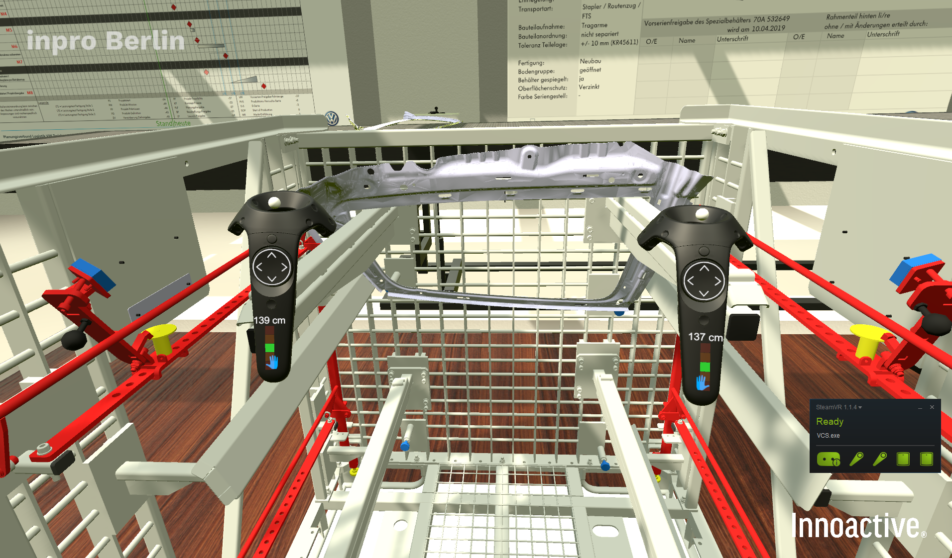 Virtuelle Behälterplanung - Im Rahmen eines Pilotprojekts erproben die Logistikplaner in Neckarsulm derzeit, wie sich Spezialbehälter komplett im virtuellen Raum und ohne physische Prototypen planen und testen lassen.