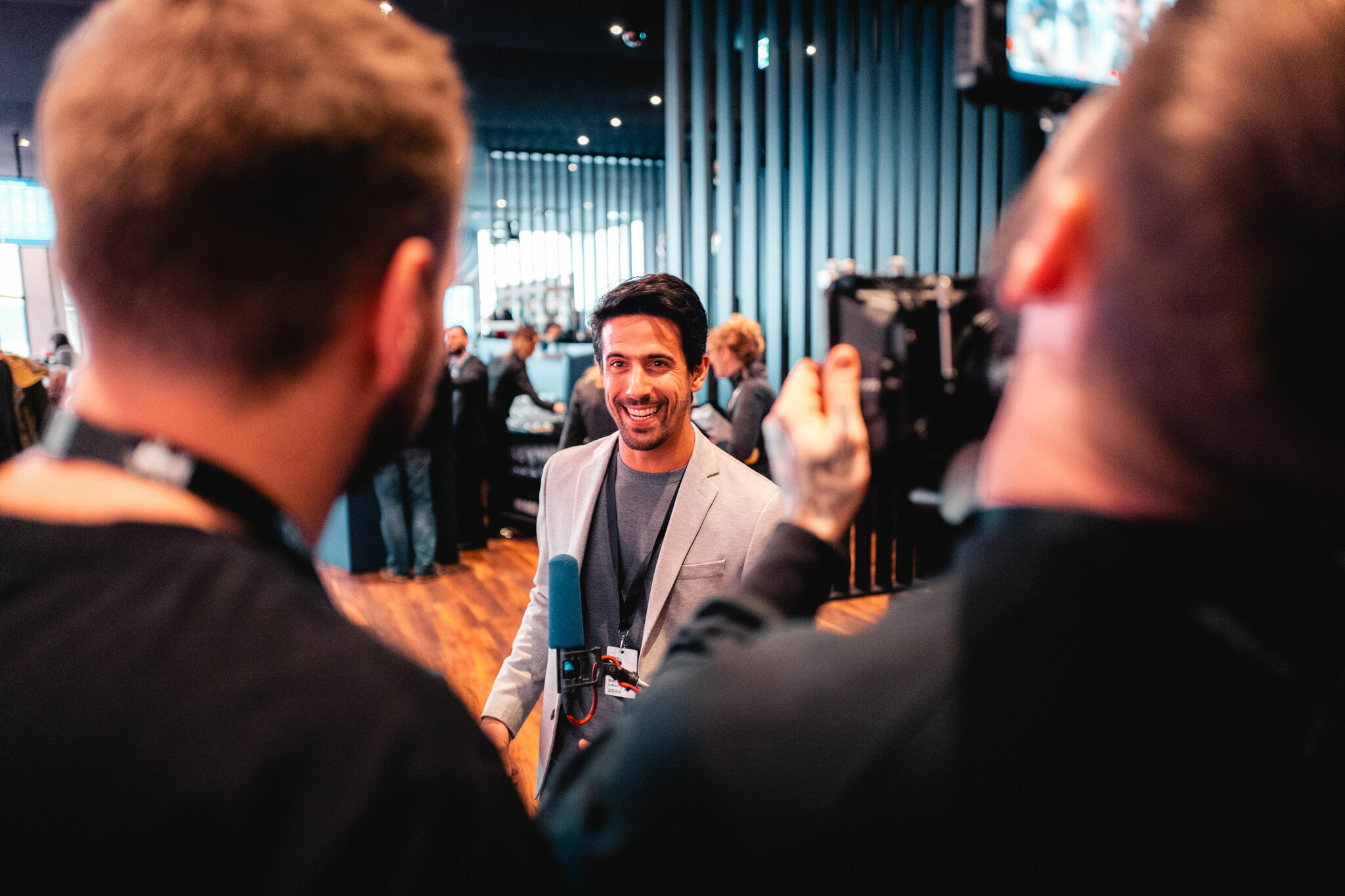 Berlinale Open House Panel "The Show Must Go Green" - Lucas di Grassi
