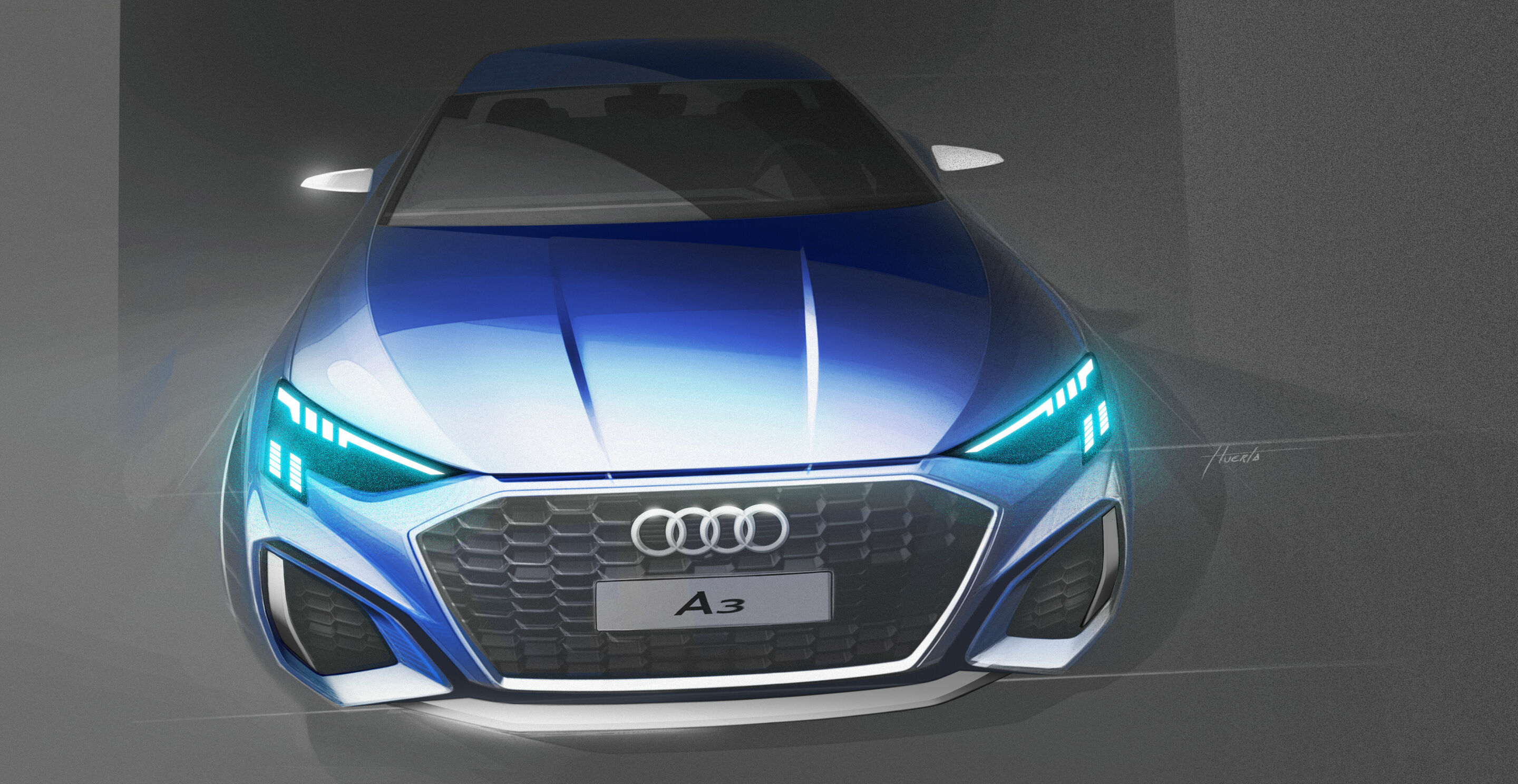 Sketch - Audi A3 Sportback - Design Sketch