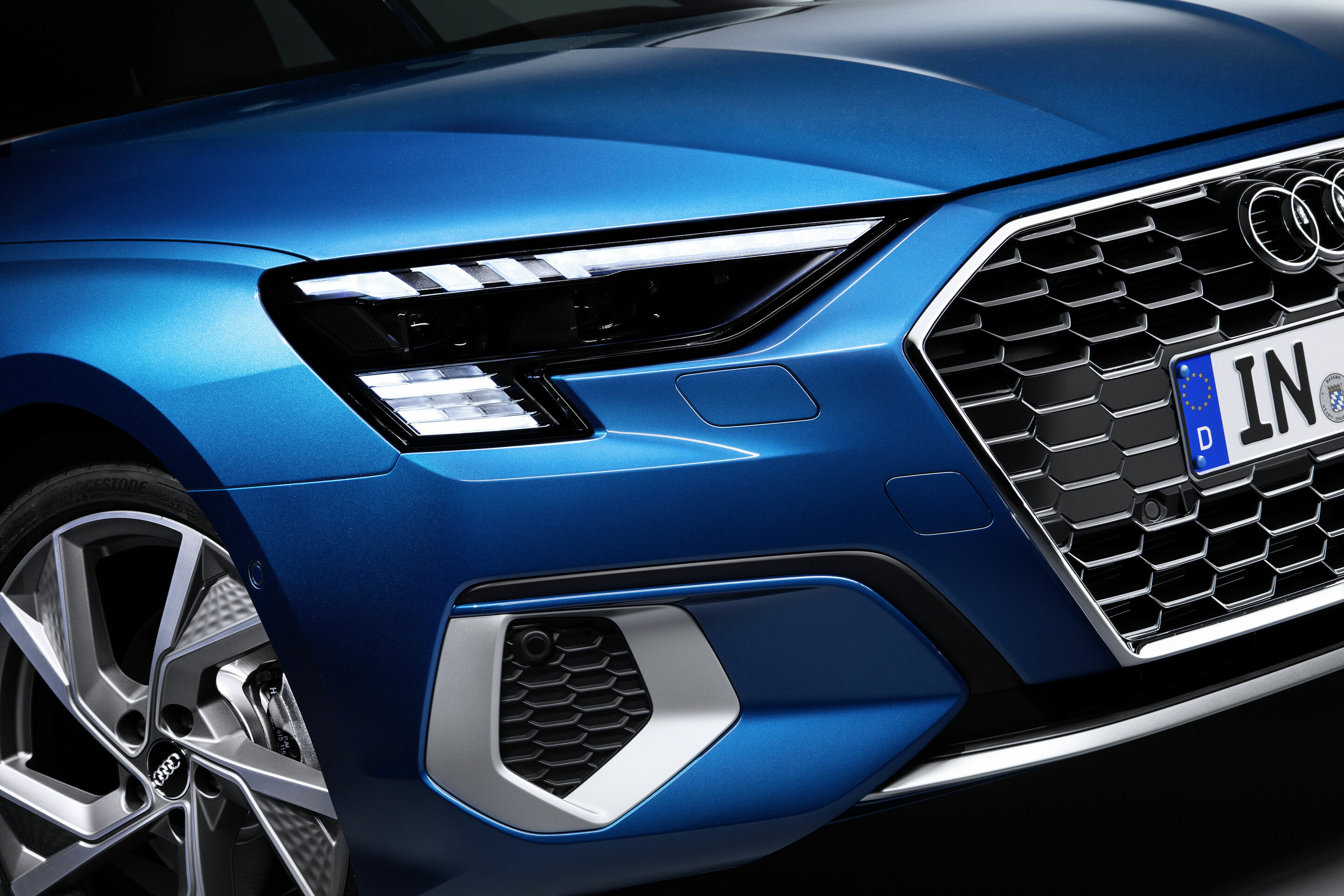 Audi A3 Sportback - Audi A3 mit Matrix LED-Scheinwerfer und digitalem Tagfahrlicht; Detail