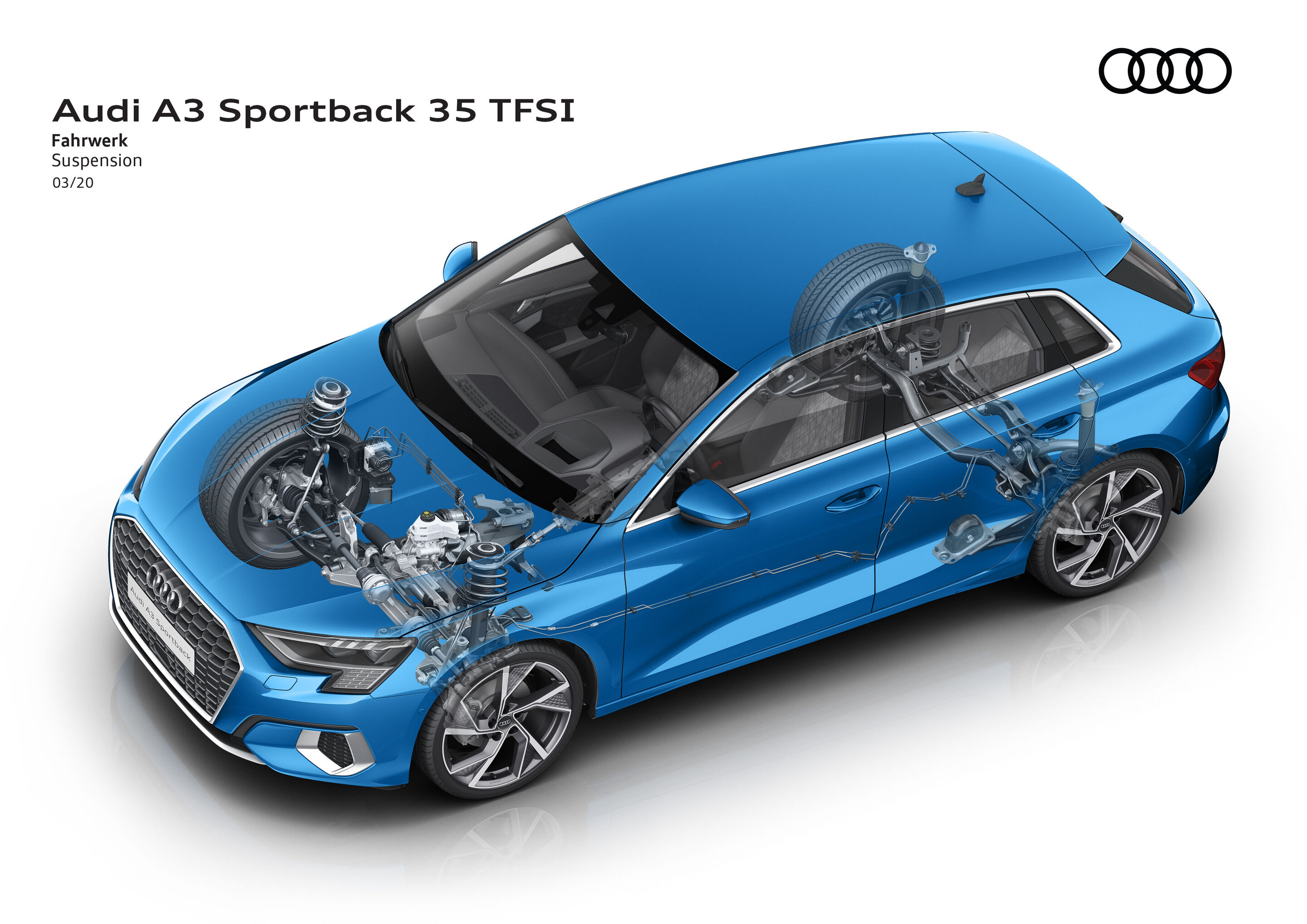 Illustration - Audi A3 Sportback 35 TFSI - Suspension