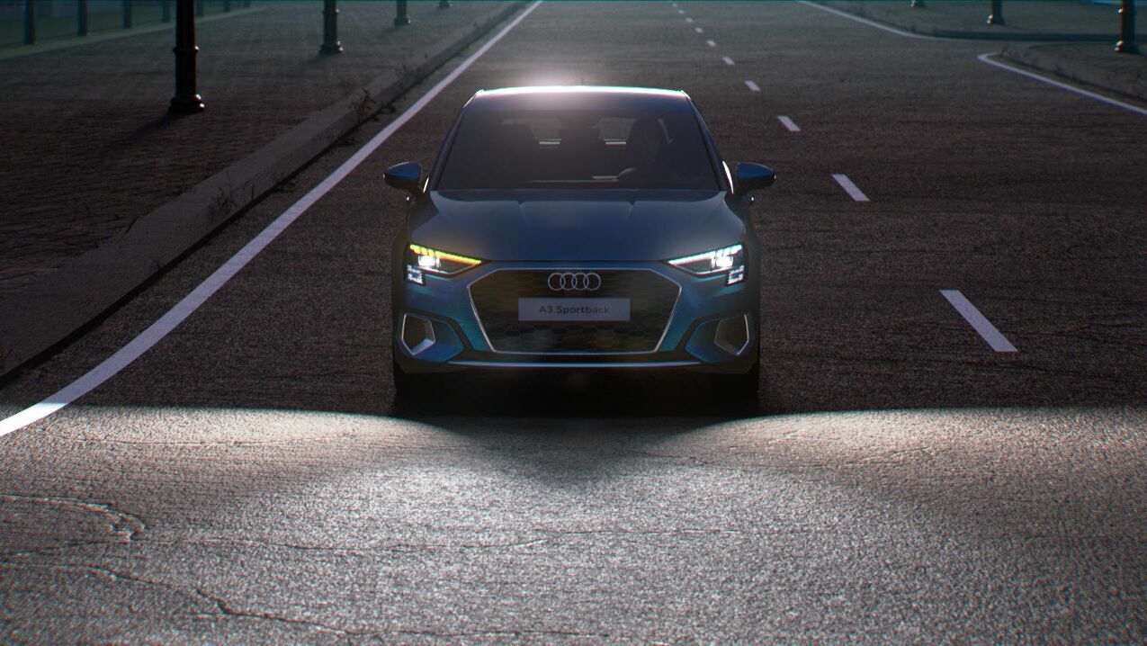 Audi A3 Sportback Animation Lichttechnologie - Audi A3 Sportback Animation Lichttechnologie