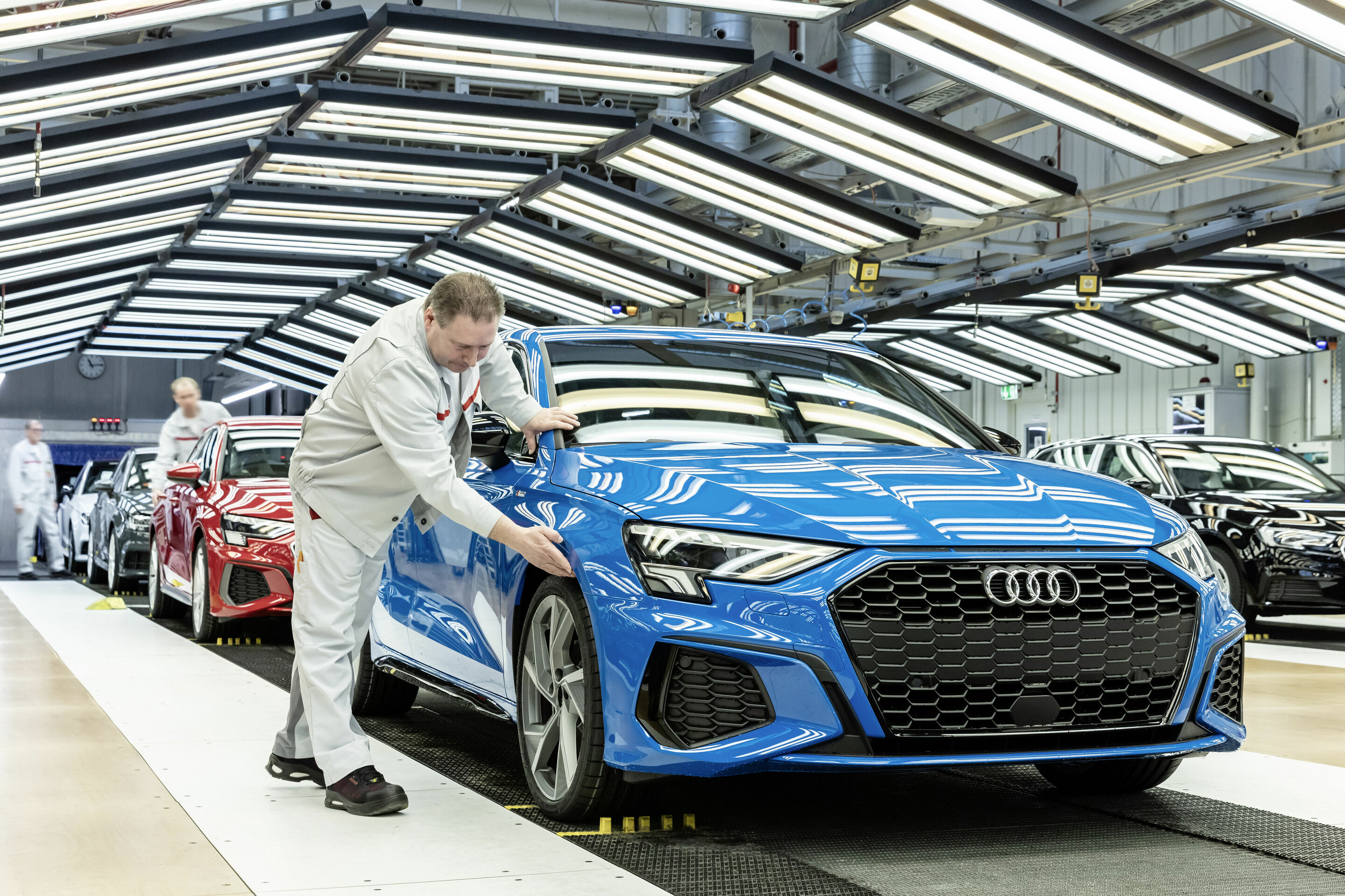 Audi Site Ingolstadt - Production of the Audi A3 Sportback: Assembly – Final acceptance