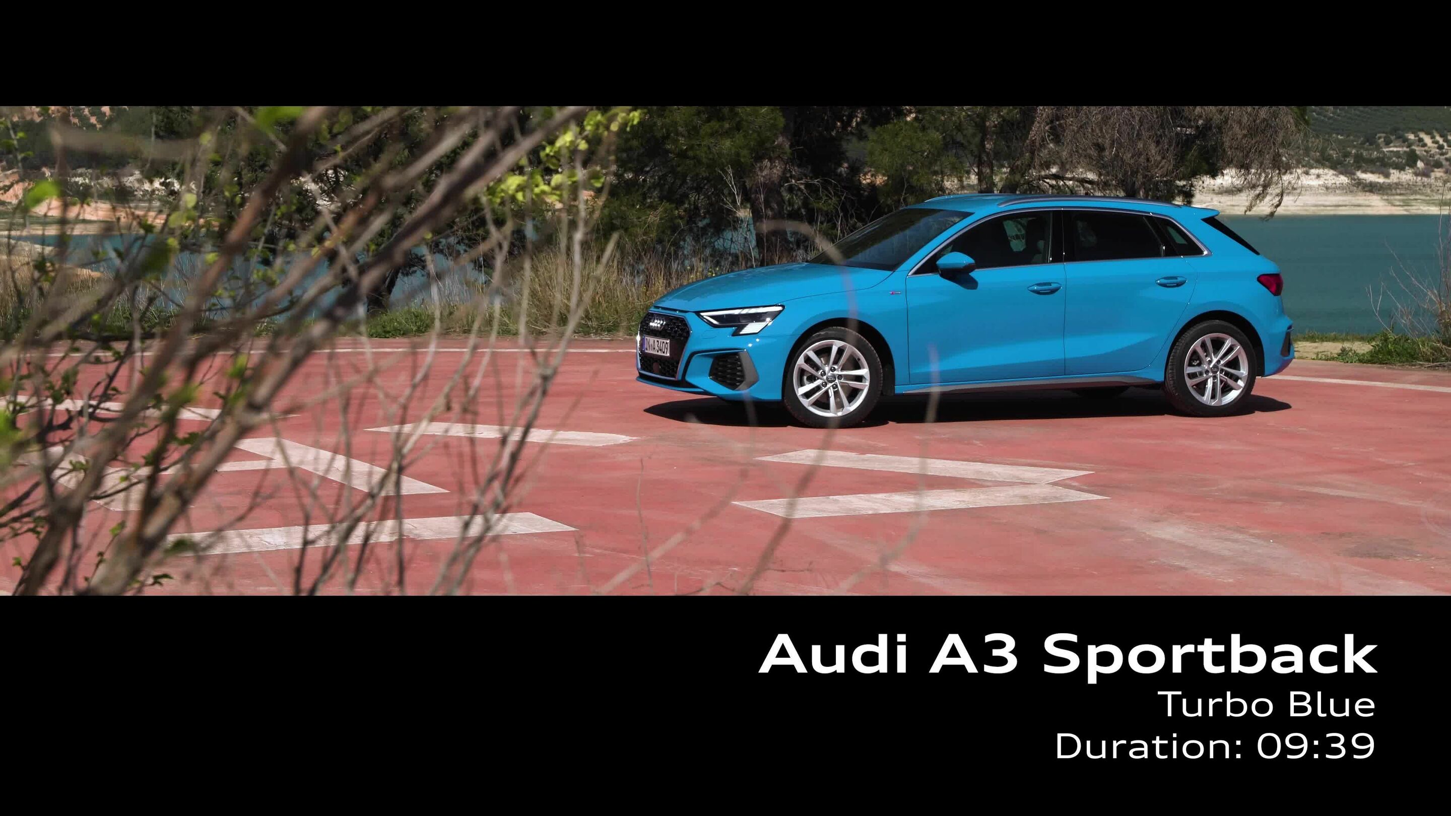 Audi A3 Sportback Footage turboblue - Audi A3 Sportback Footage turboblue