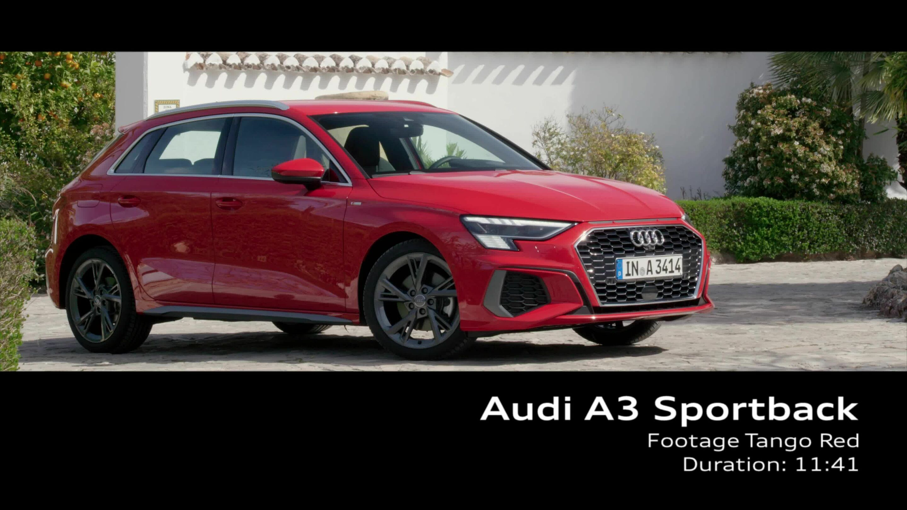 Audi A3 Sportback on Location Footage Tangorot - Audi A3 Sportback on Location Footage Tangorot