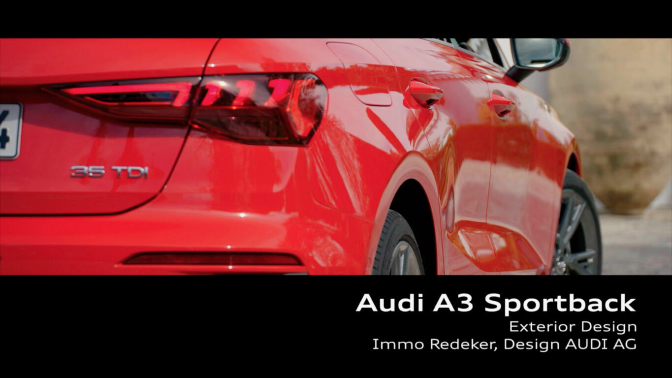 Audi A3 Sportback Design Footage - Audi A3 Sportback Design Footage