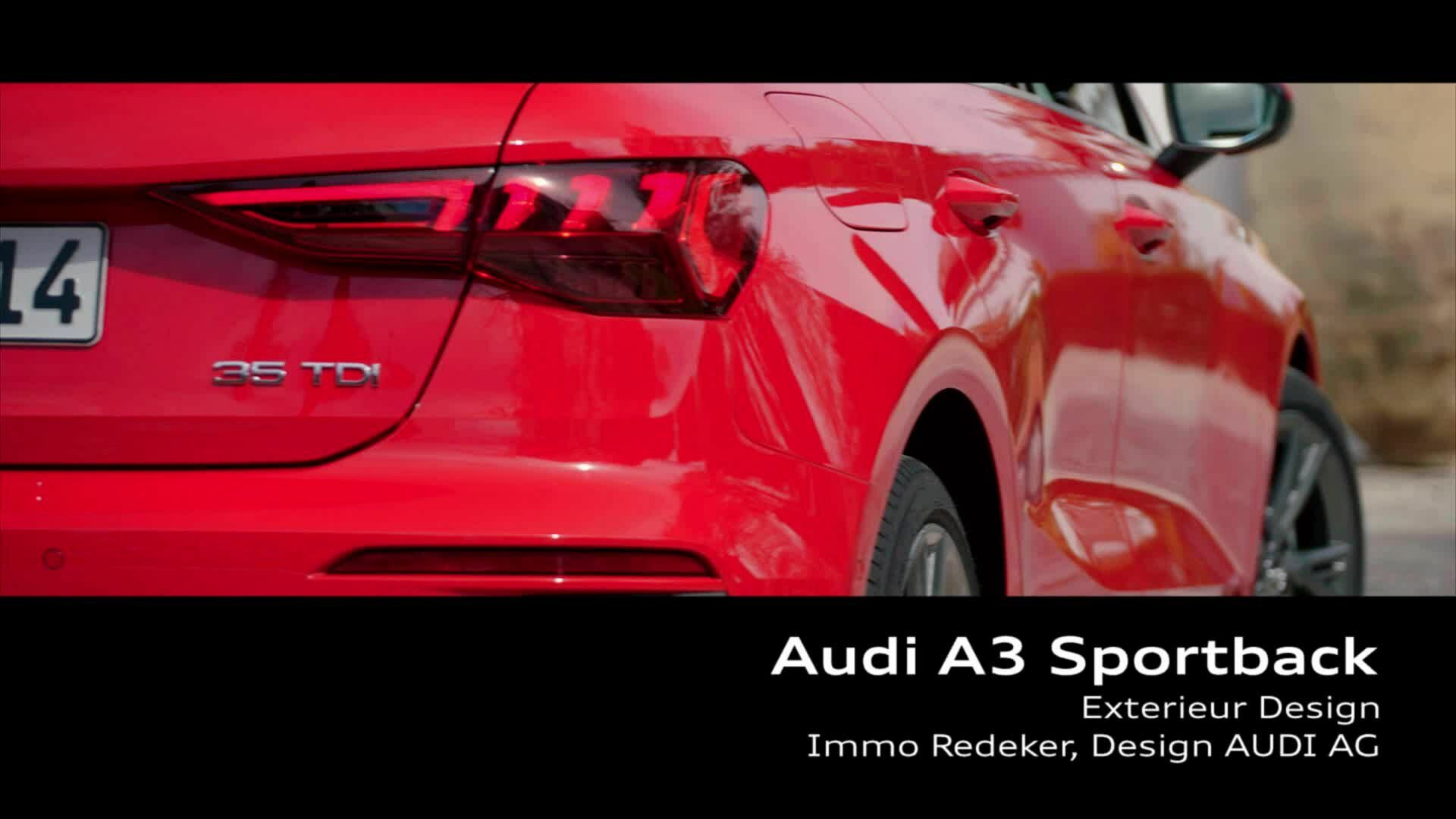 Audi A3 Sportback Design Highlights DE - Audi A3 Sportback Design Highlights DE