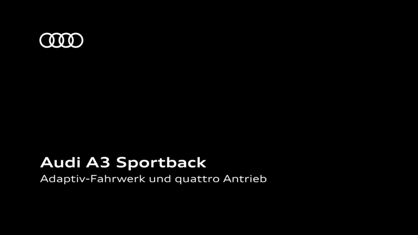 Audi A3 Sportback Animationen DE - Audi A3 Sportback Animationen DE