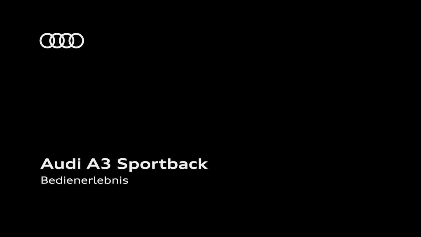 Audi A3 Sportback Animationen DE - Audi A3 Sportback Animationen DE
