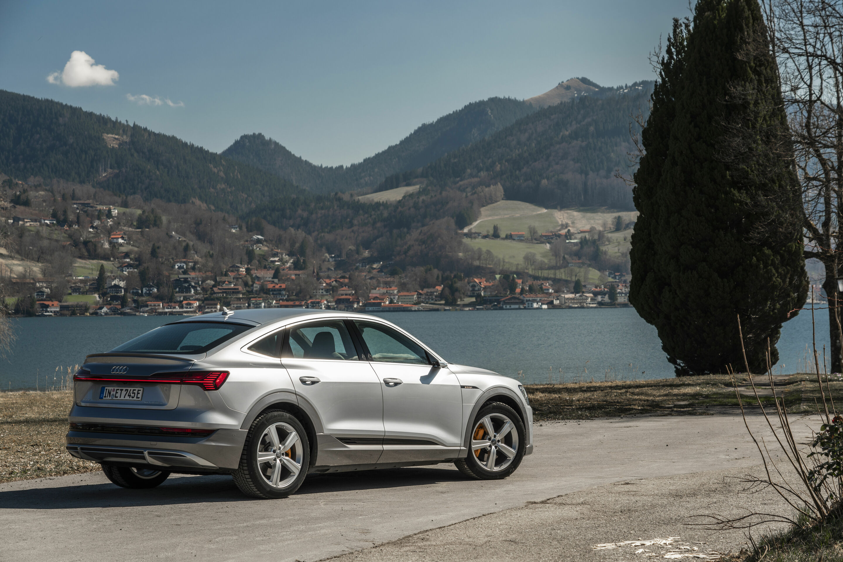 Audi e-tron Sportback 55 quattro - Static photo,
Colour: Florett Silver