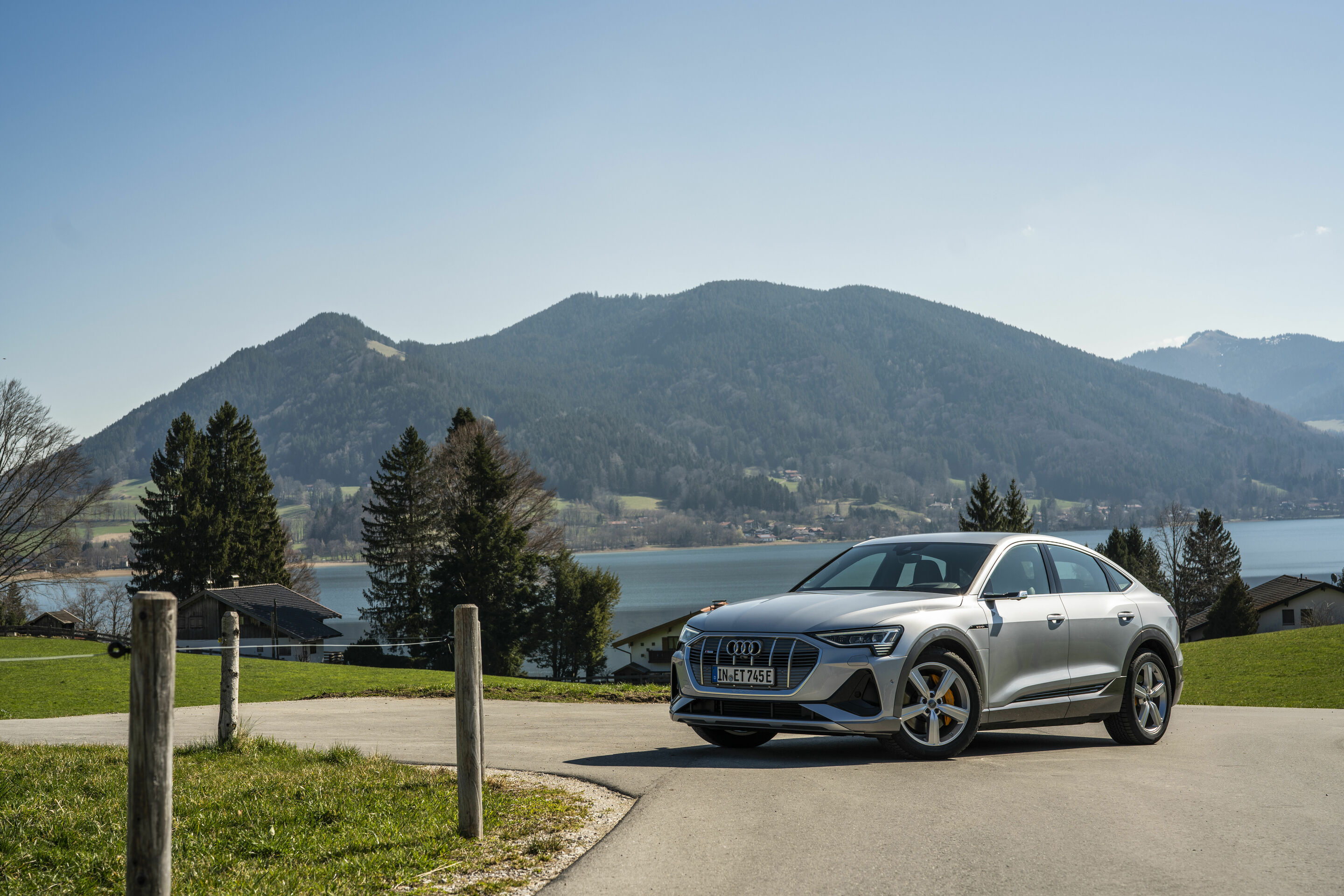 Audi e-tron Sportback 55 quattro - Static photo,
Colour: Florett Silver