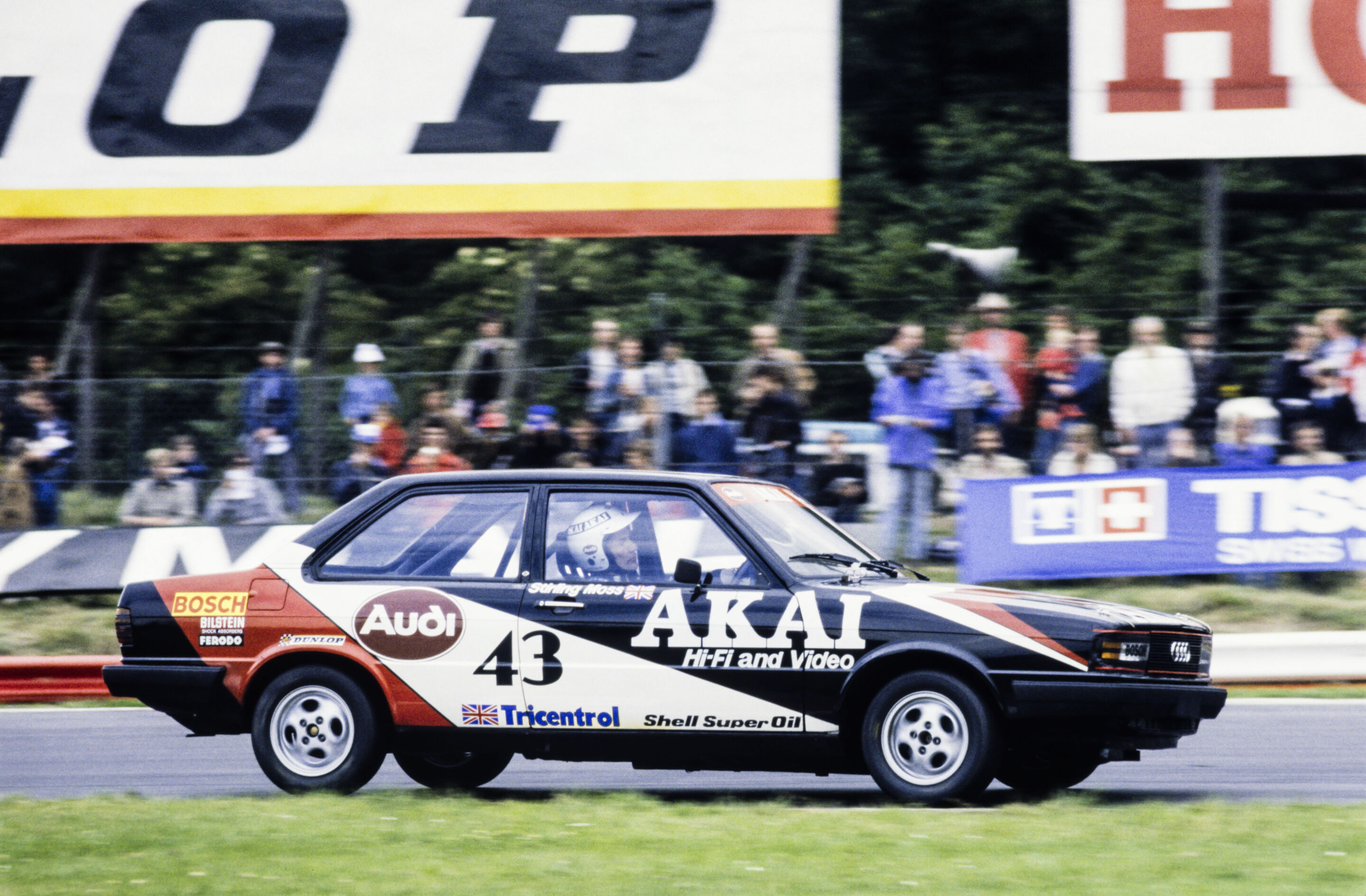Britische Tourenwagen-Meisterschaft BTCC - Audi 80, Stirling Moss