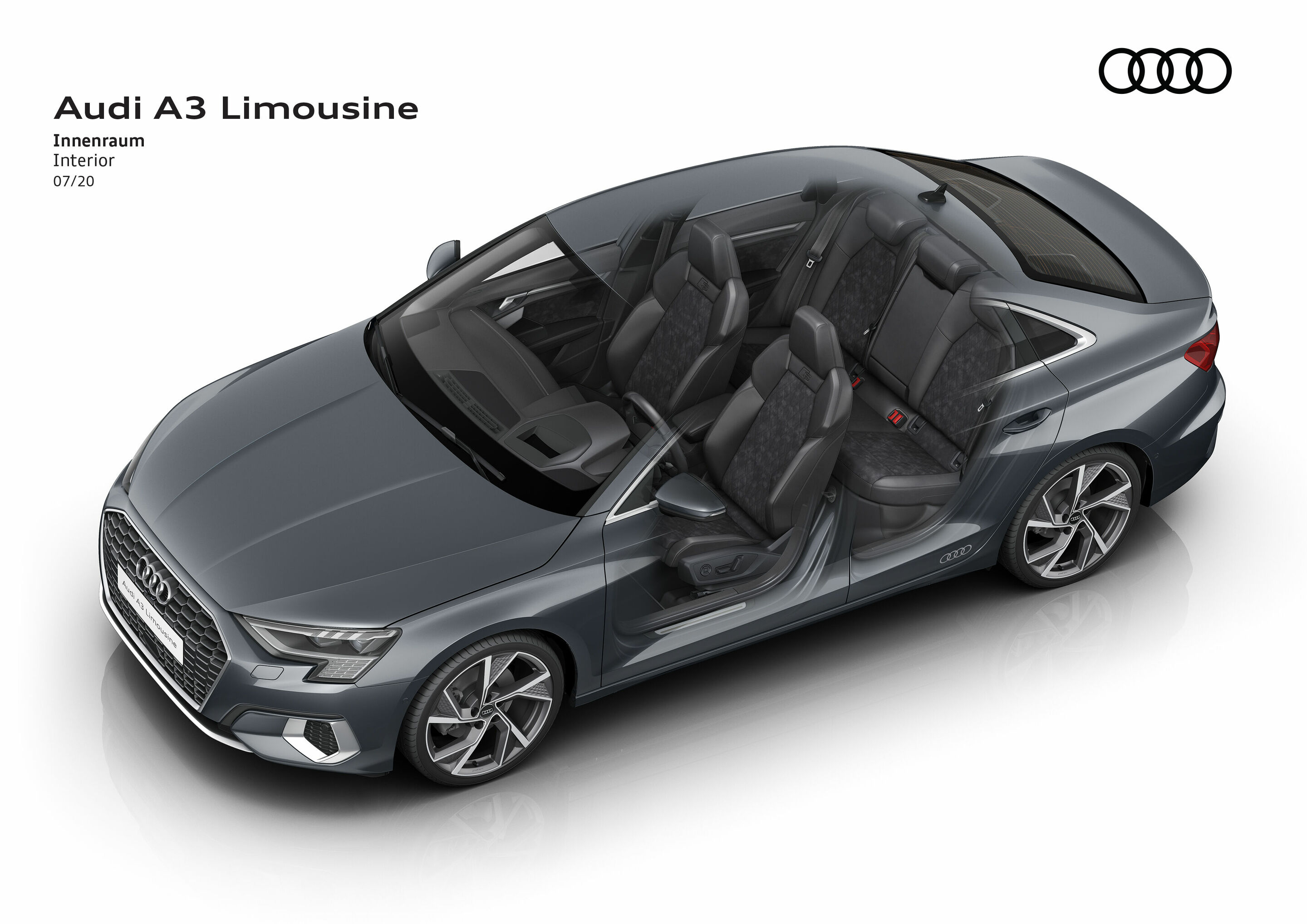 Illustration - Audi A3 Limousine - Innenraum