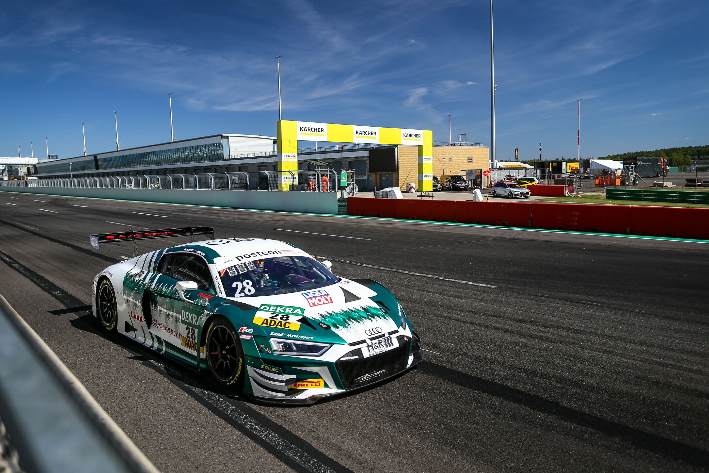ADAC GT Masters 2020 - Audi R8 LMS #28 (Land-Motorsport), Christopher Haase/Max Hofer