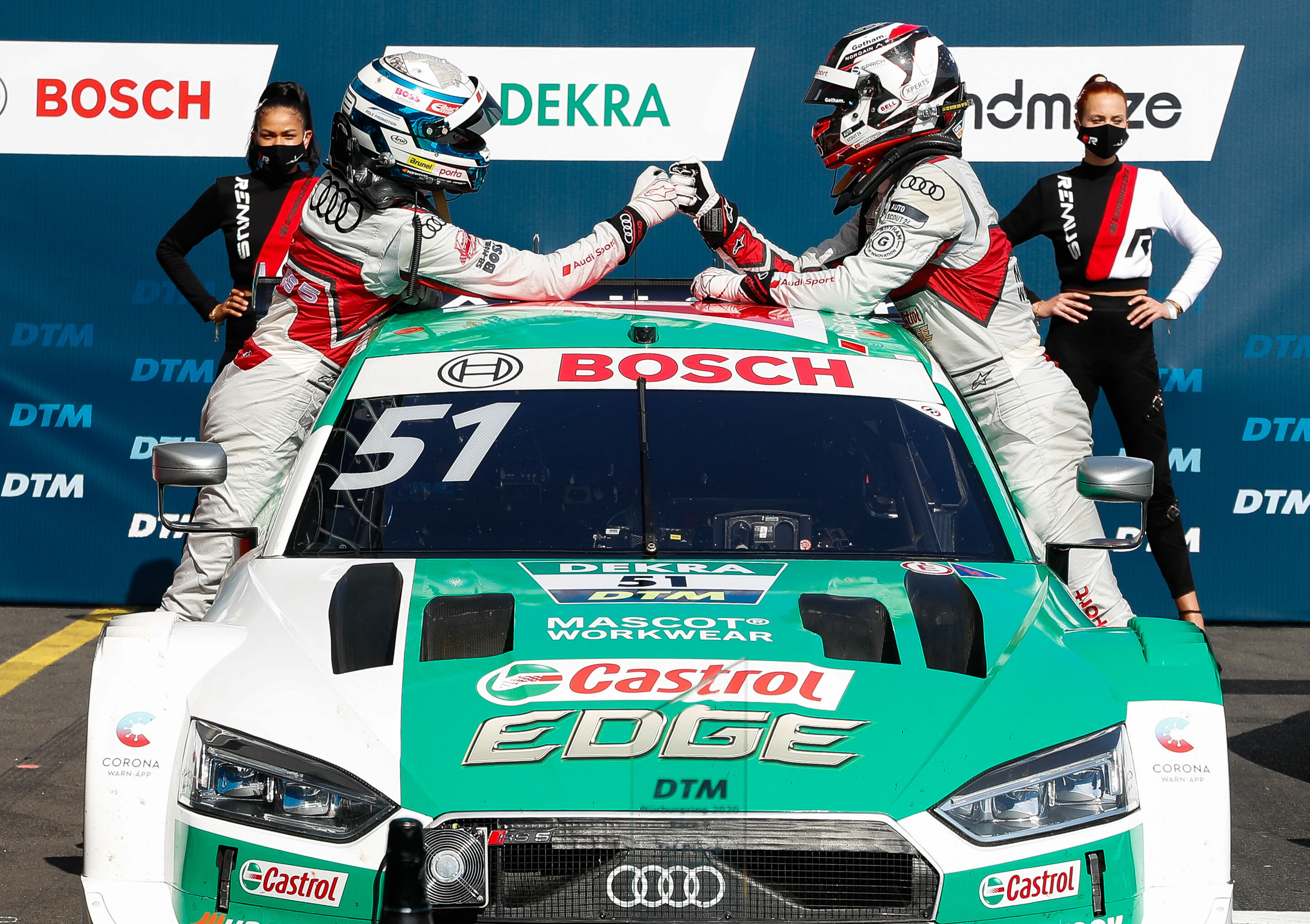 DTM 2020, Nürburgring GP - René Rast, Nico Müller